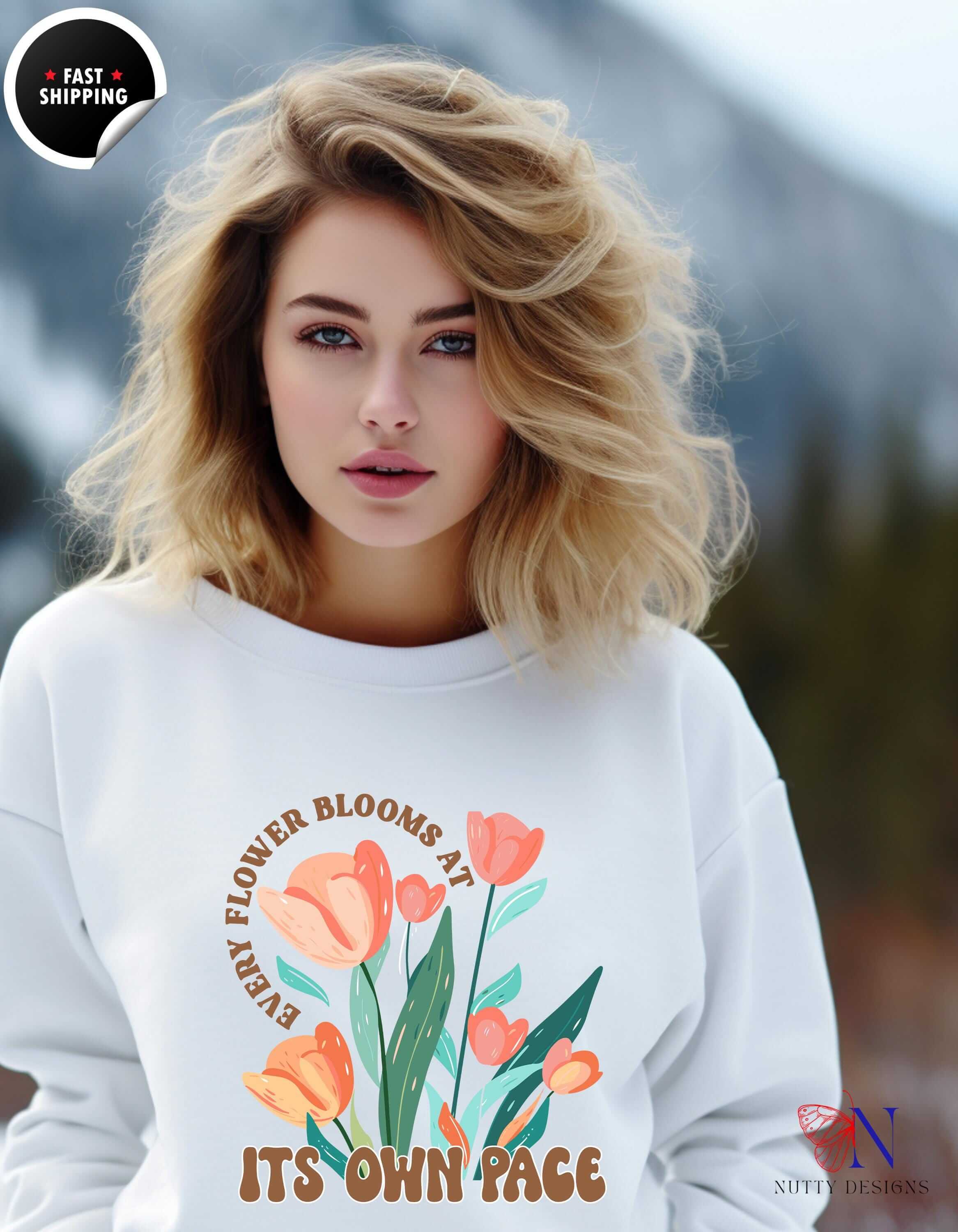 Cozy Pullover Sweatshirt - Growth Mindset Unisex Fleece Midweight Cotton Fleece