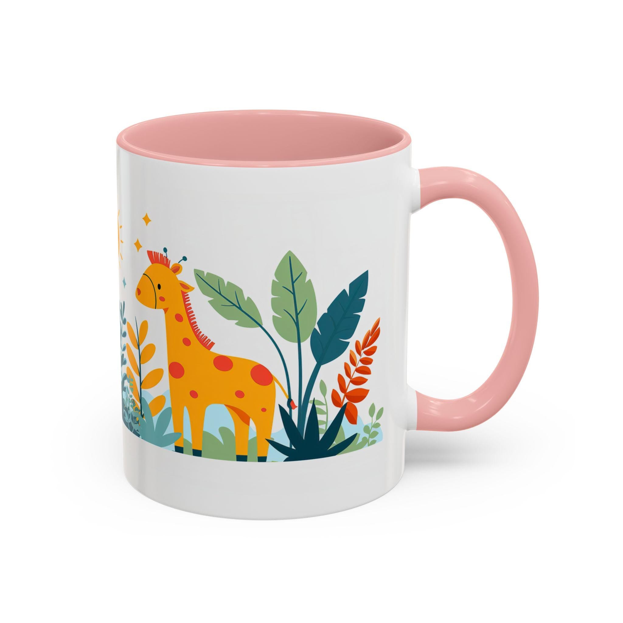 Jungle Friends Mug – Durable Ceramic Coffee Cup | Microwave & Dishwasher Safe