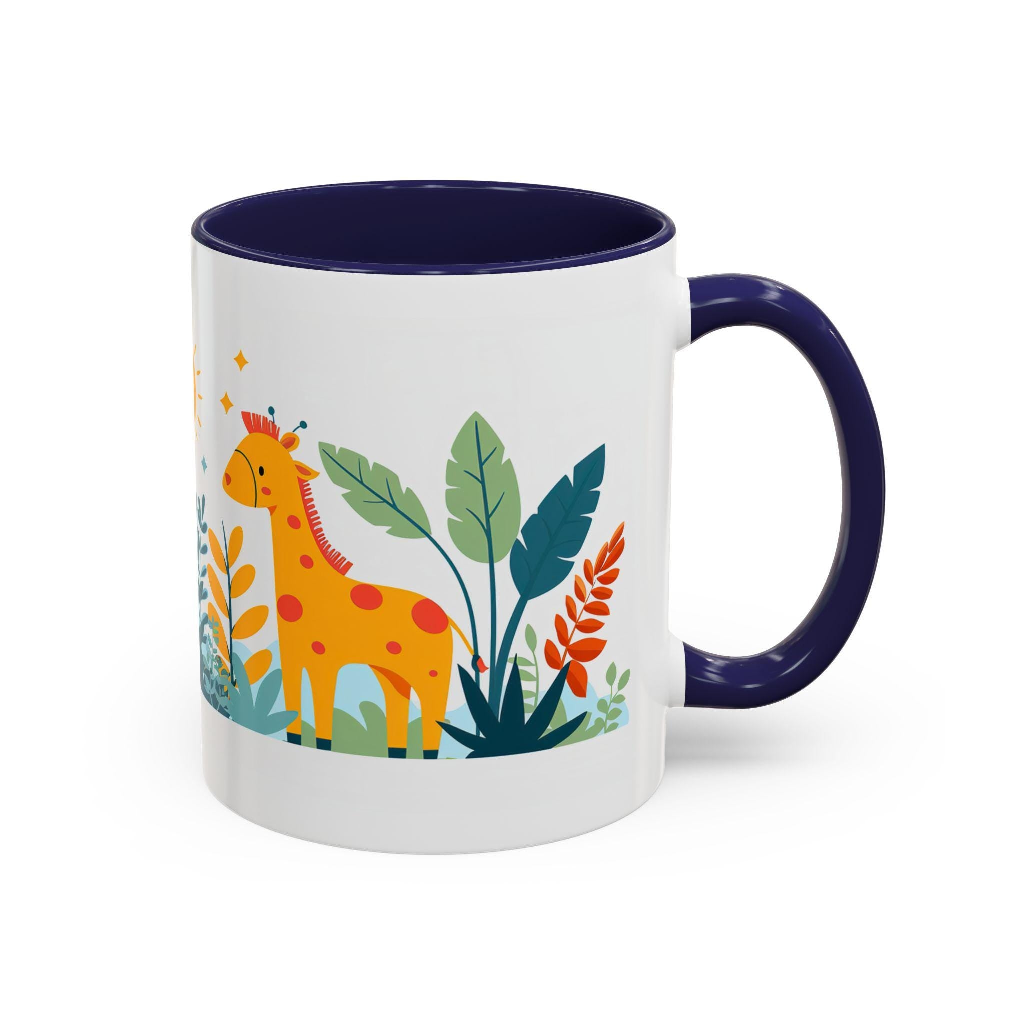Jungle Friends Mug – Durable Ceramic Coffee Cup | Microwave & Dishwasher Safe