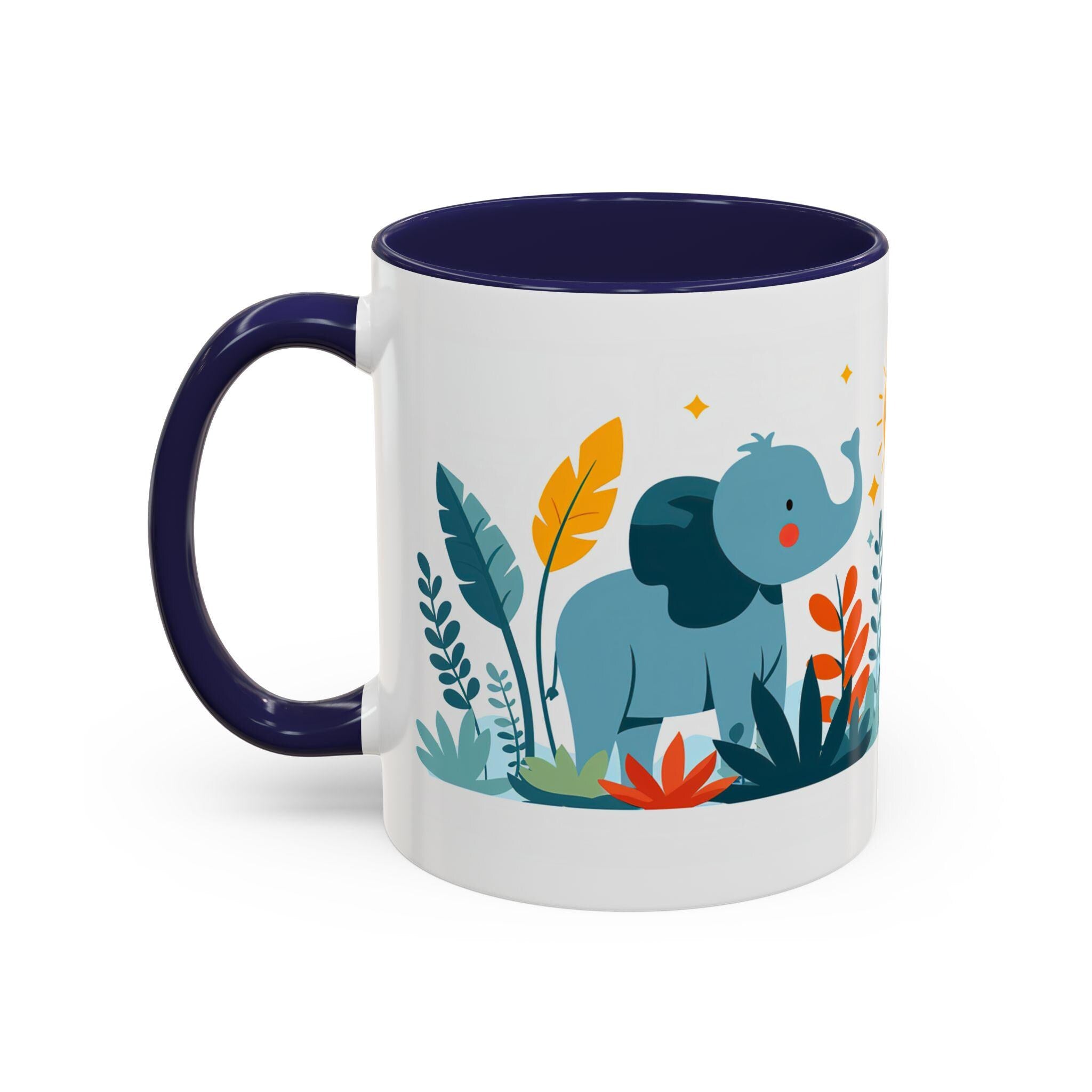 Jungle Friends Mug – Durable Ceramic Coffee Cup | Microwave & Dishwasher Safe