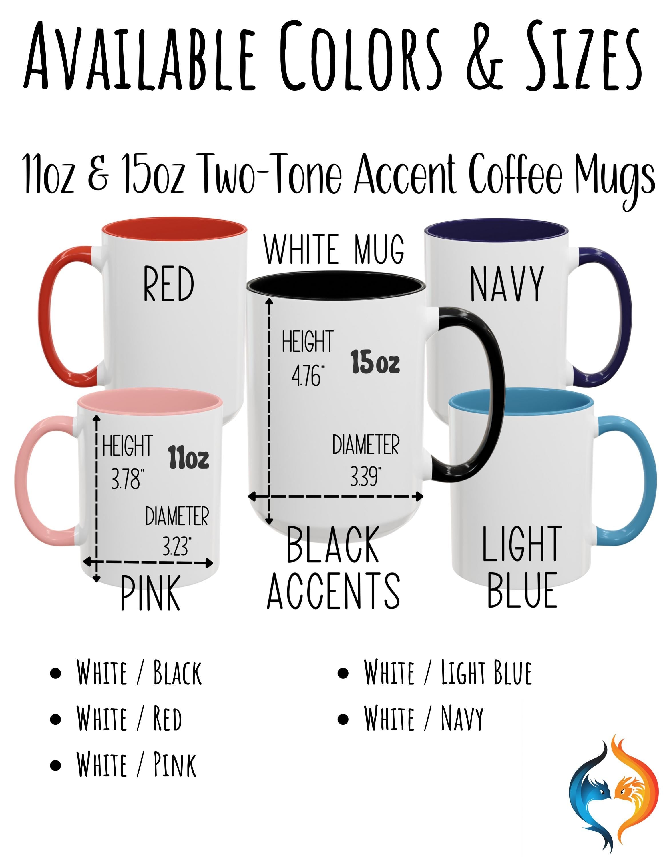 Customizable mug, funny coffee mug, Introverted But Willing To Discuss Cats Personalized Accent Coffee Cups (11 and 15oz), gift under 20