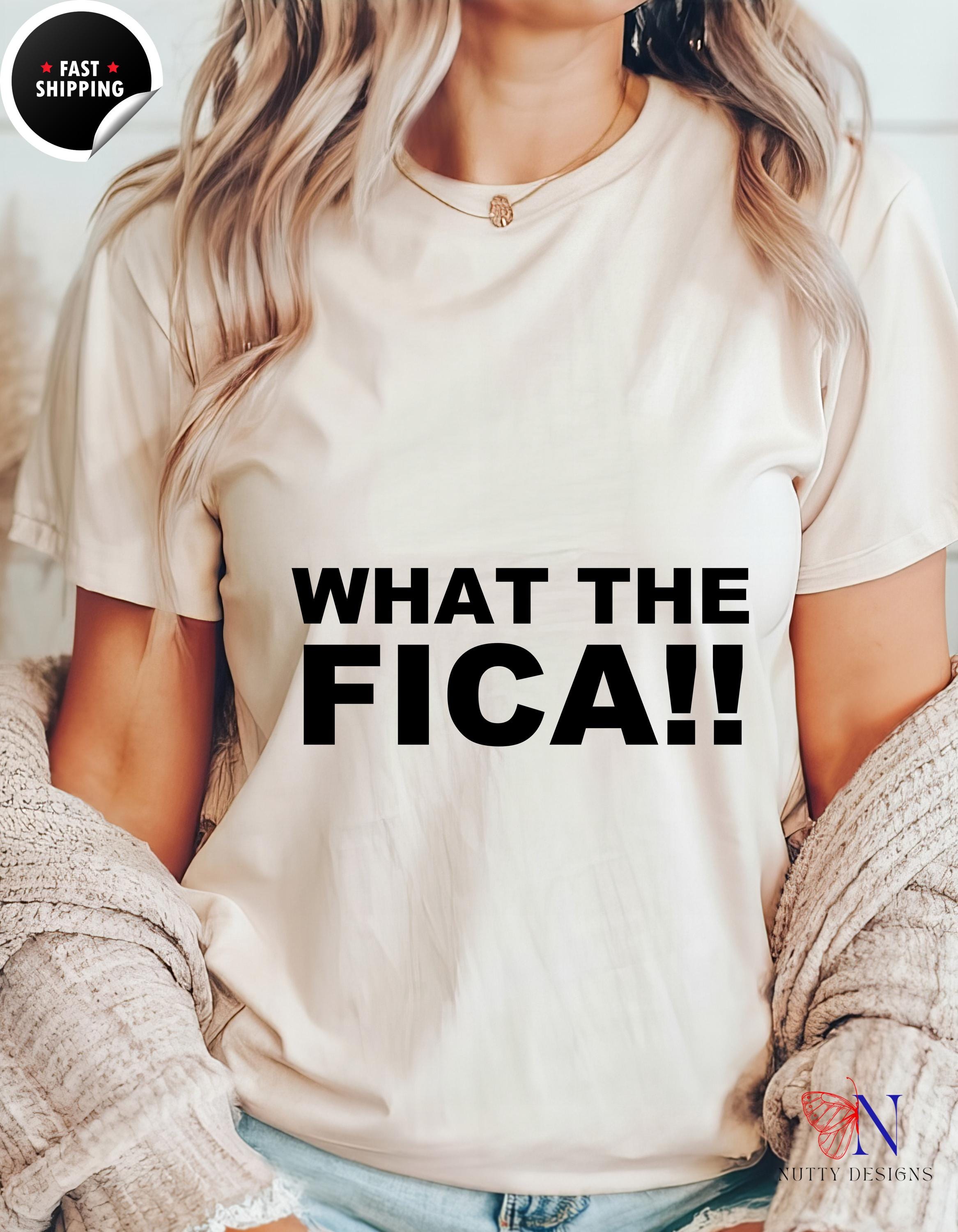 What The FICA, Funny Accounting, CPA, Tax Preparer T-Shirt Funny CPA Tax Preparer Planner Consultant Accountant t-shirt