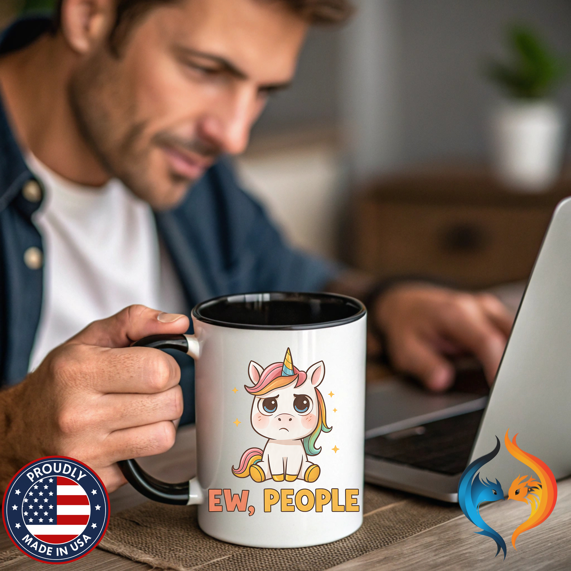 Ew, People Mug Lifestyle Mockup | Nutty Designs