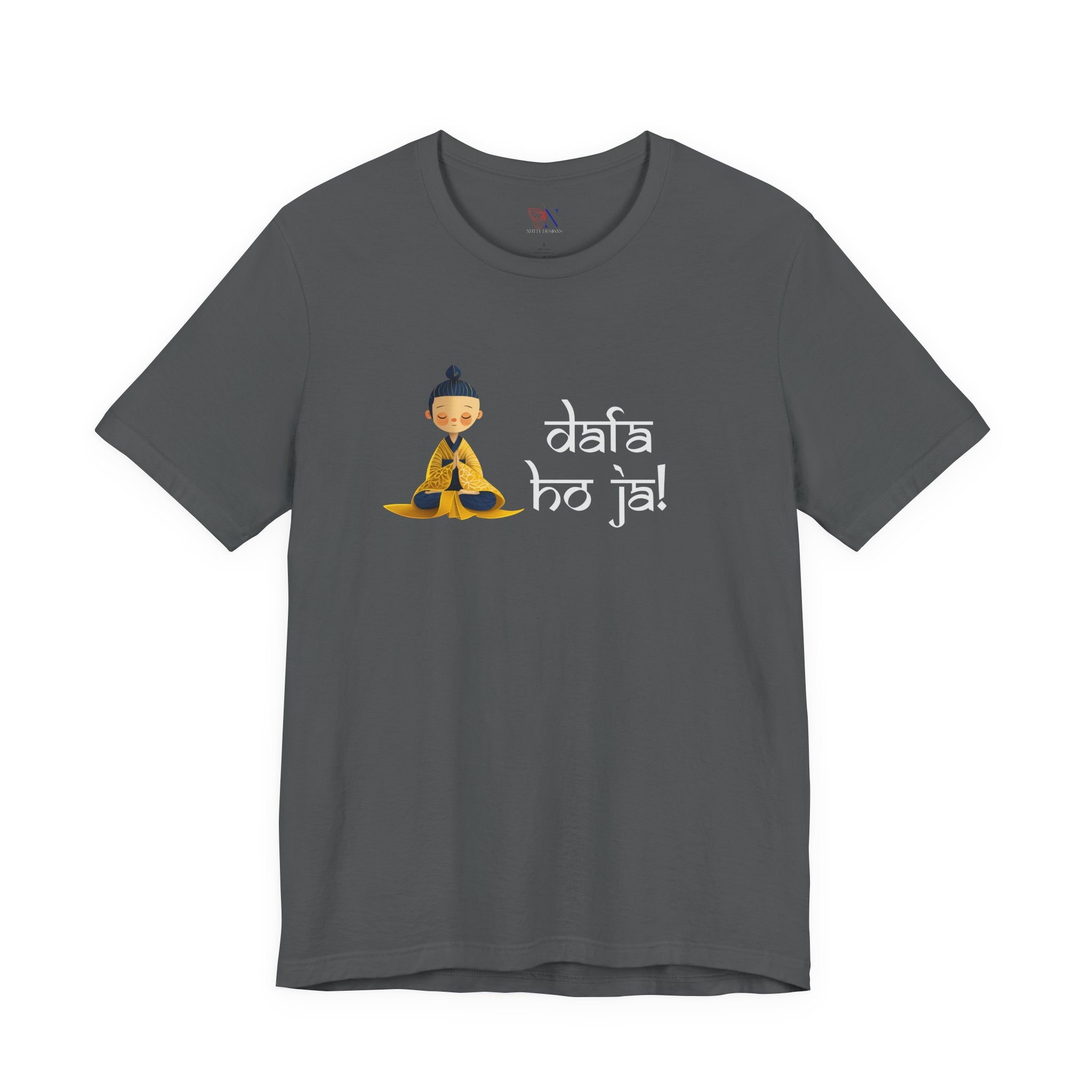 Dafa Ho Ja  Funny Indian pride slogan gift Desi Swag Pakistani tshirt Brown humor T-shirt Punny tee shirt Unisex Short Sleeve Tee