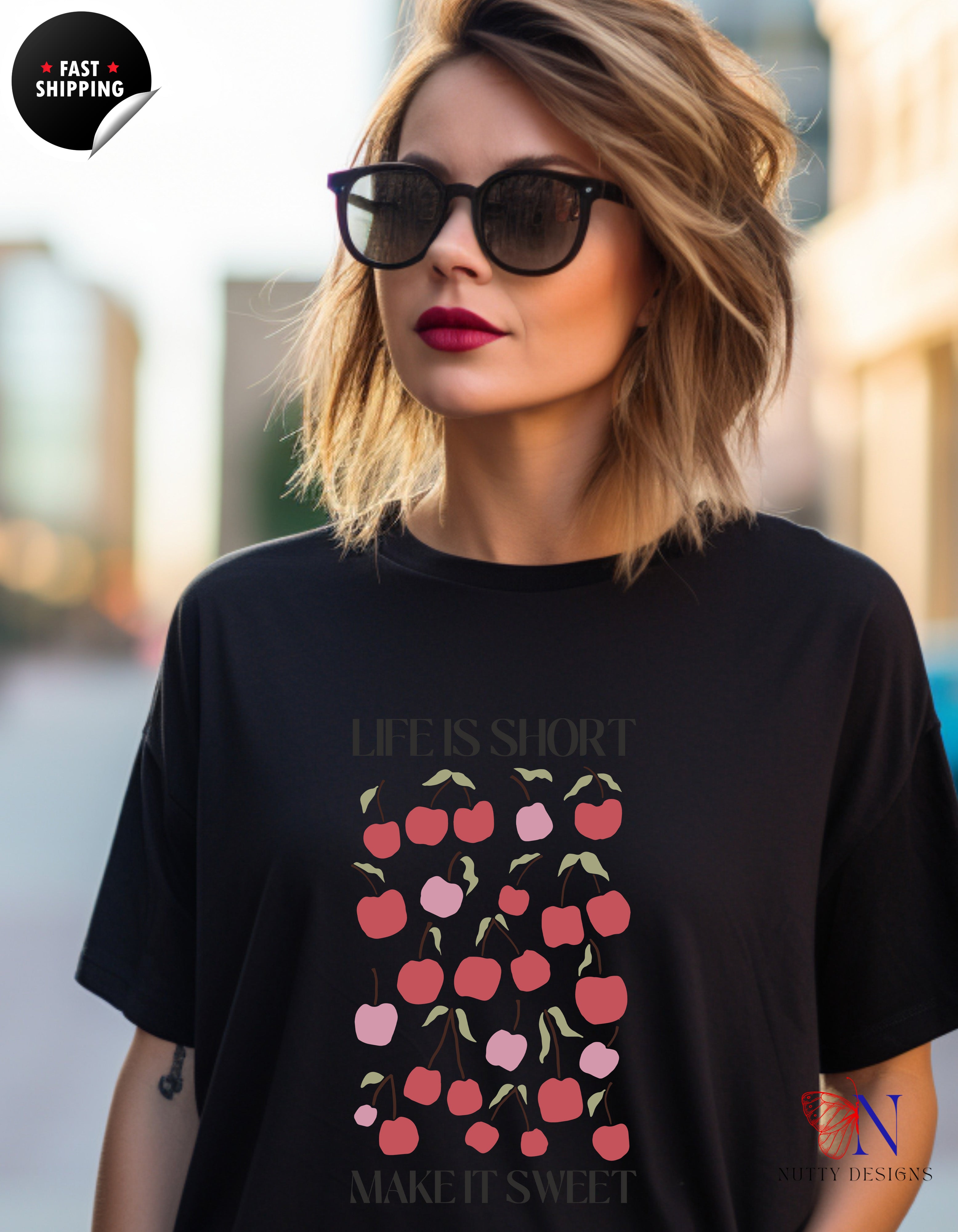 It's a good day to have a good day, Trendy Aesthetic Shirt, Cute T-Shirt Lifestyle Mockup | Nutty Designs