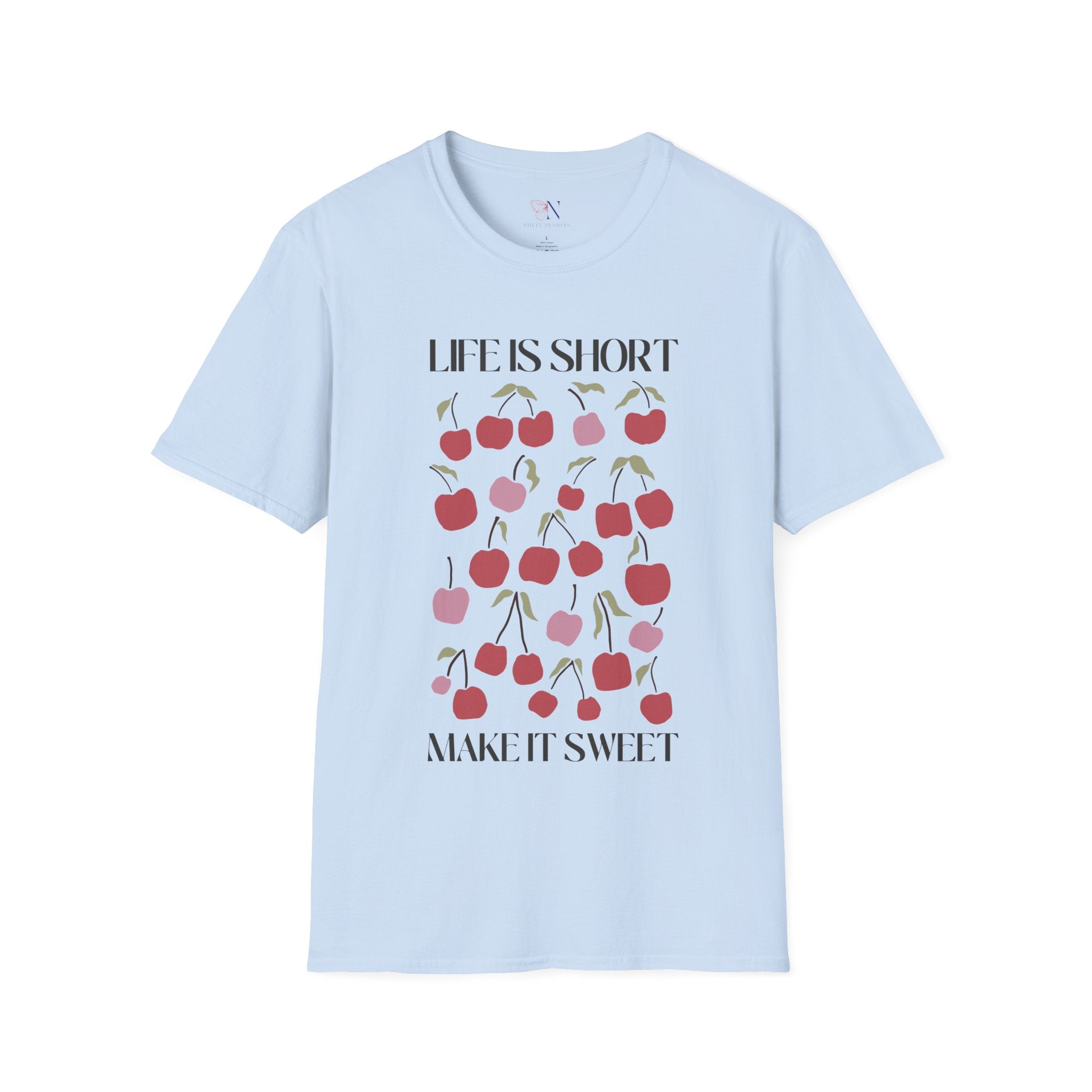 Life is short, make it Sweet, Cute Summer Shirt, Motivational Shirt, Beach Party Summer Vibes/vacation Shirt, Summer Gift Unisex T-Shirt