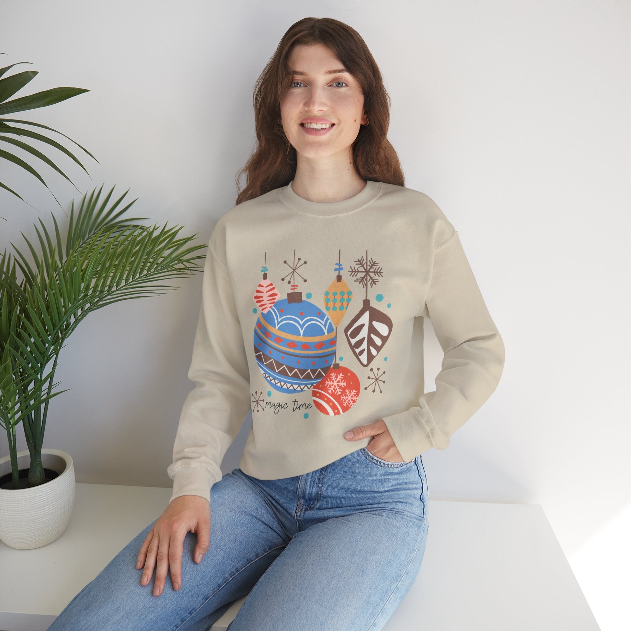 Winter Magic Time Christmas sweatshirt