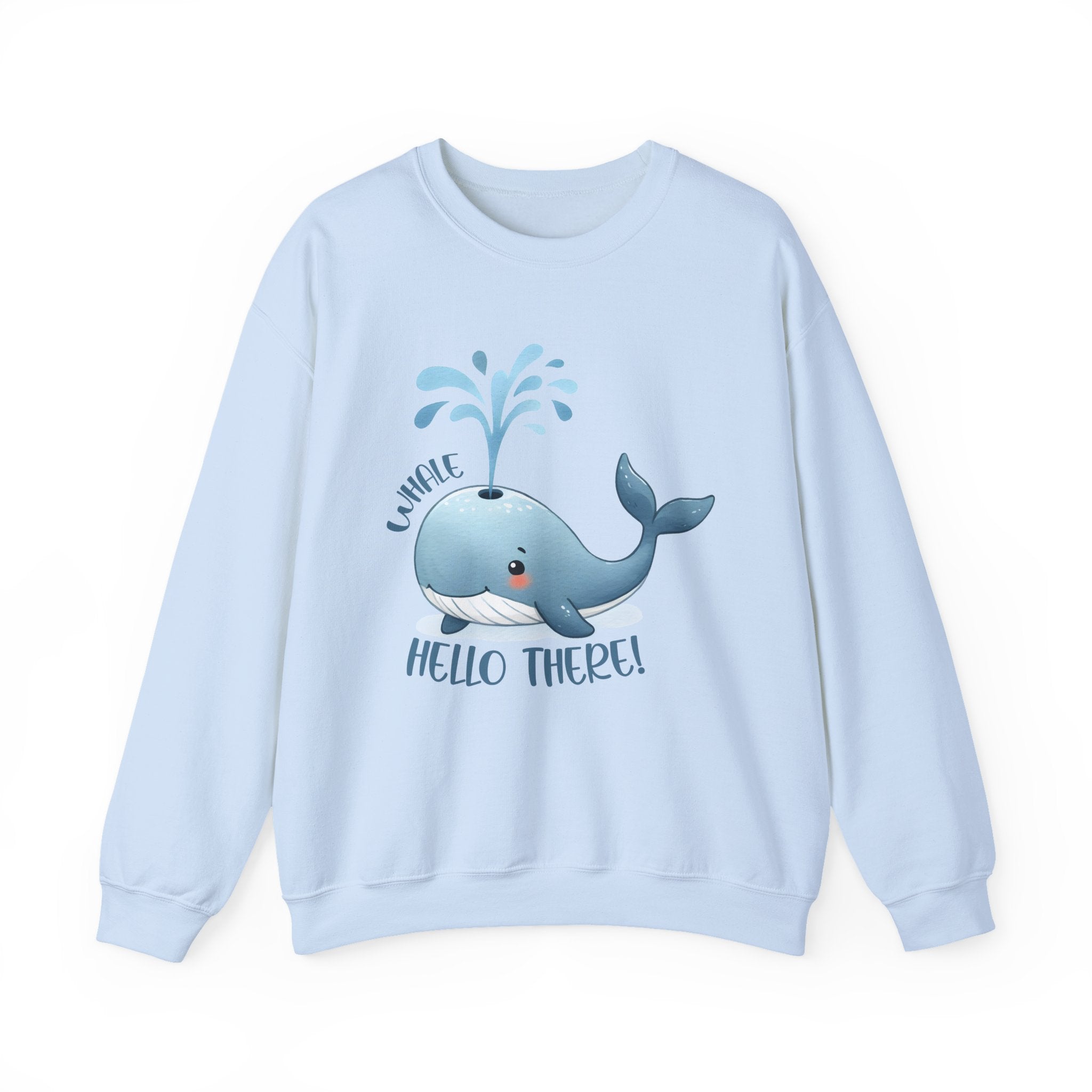 Whale Hello There Sweatshirt - Unisex Crewneck