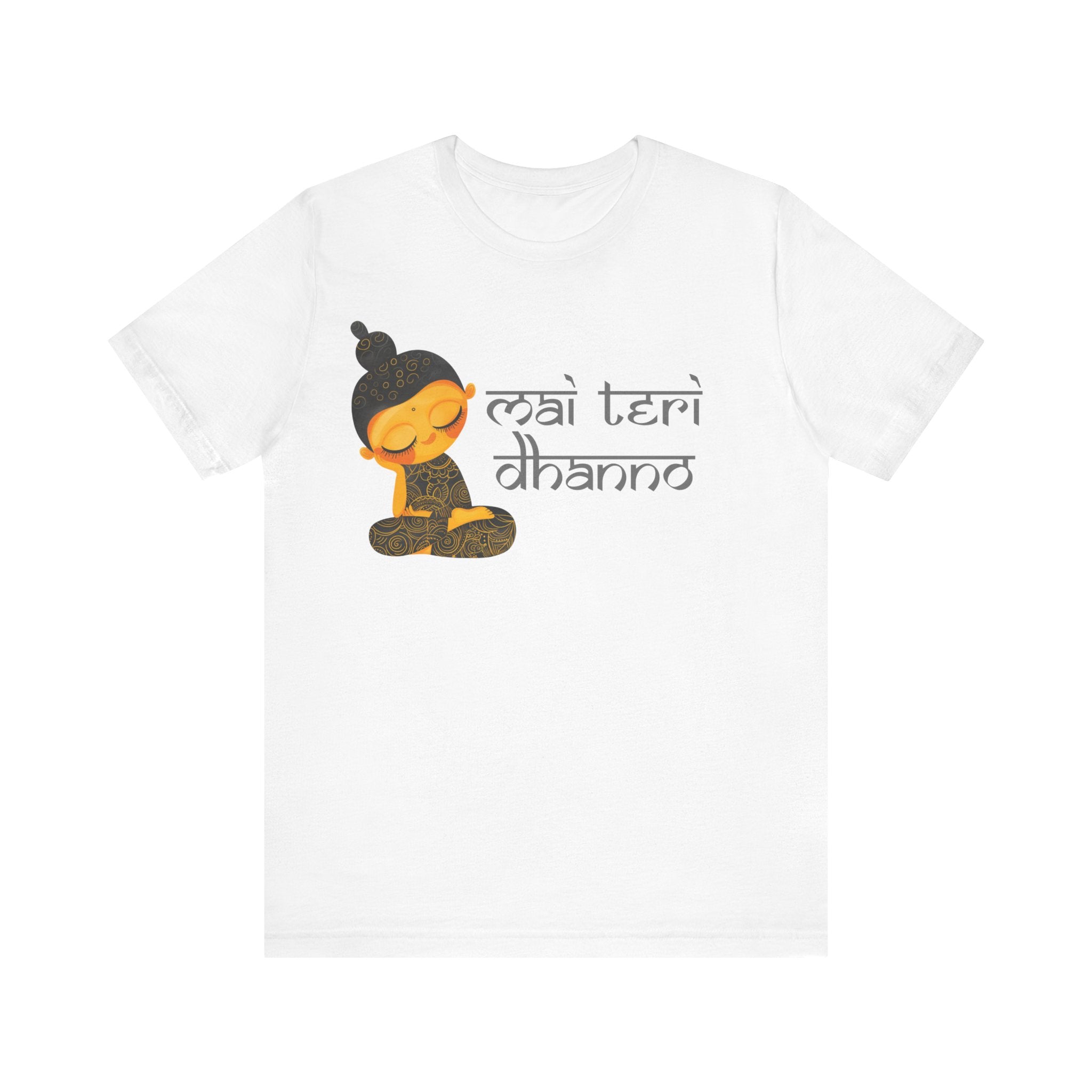 Mai Teri Dhanno Desi Funny Tshirt/T-shirt Unisex Jersey Short Sleeve Tee