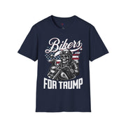 Biker's For Trump, GOP T-Shirt, Trump Vance Rally Merch Tee, MAGA Supporter Gift