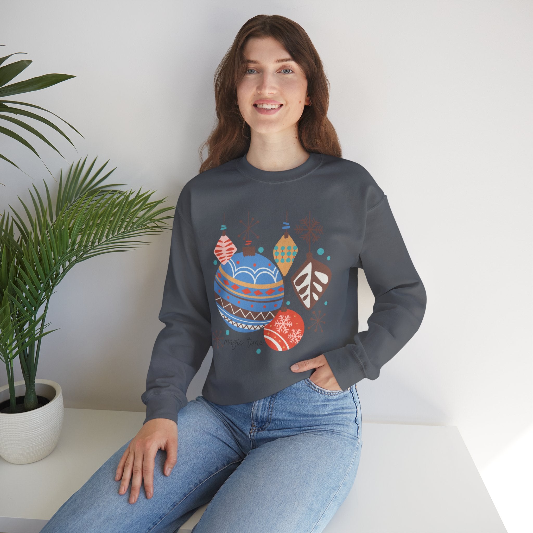 Winter Magic Time Christmas sweatshirt