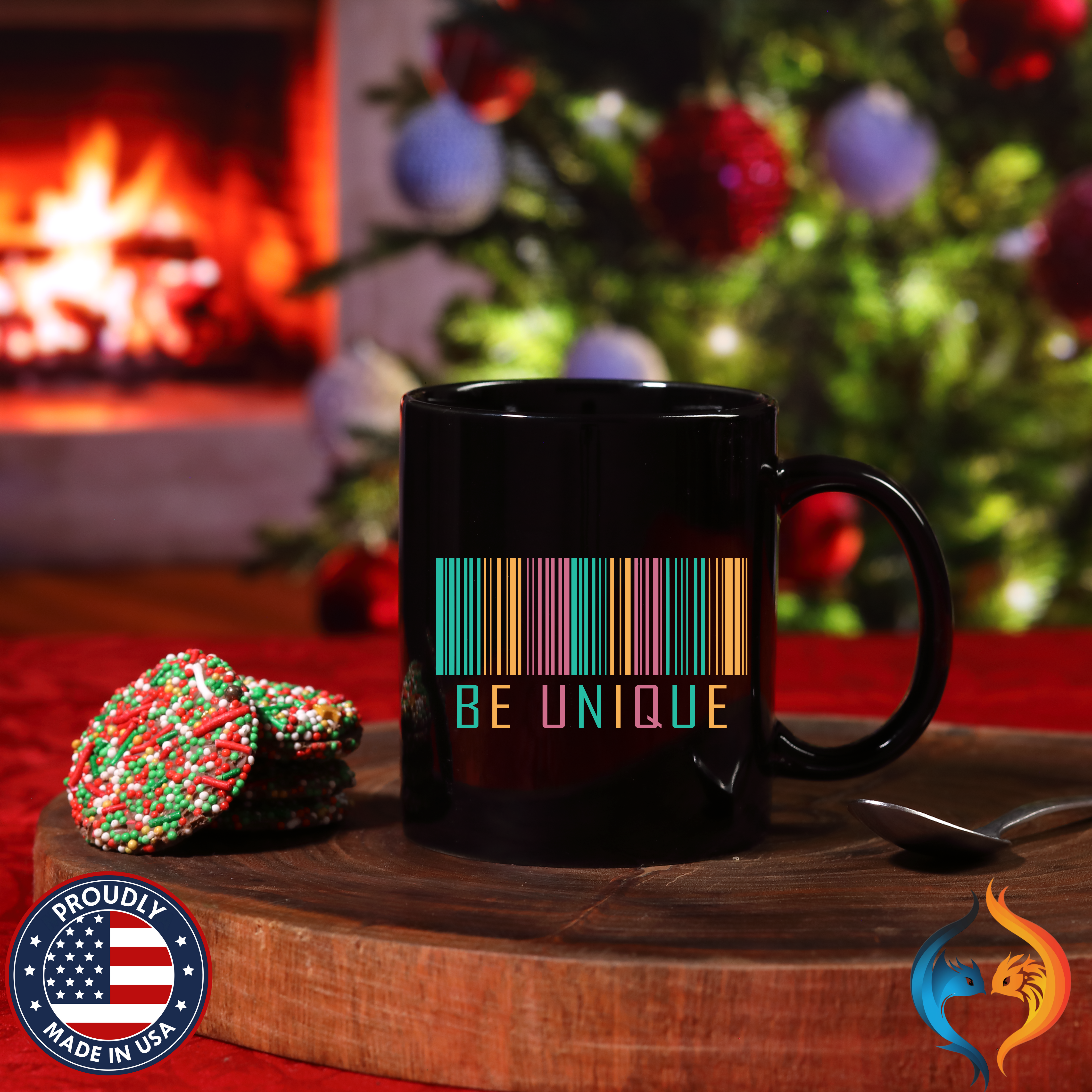 Be Unique Mug Product Photo | Nutty Designs
