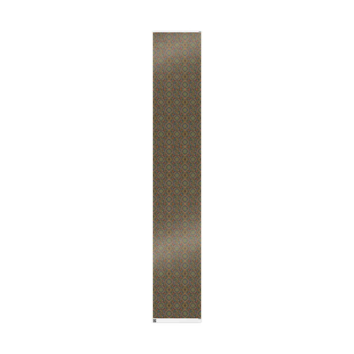 Diwali Wrapping Paper Roll - Vintage Jewel Paisley Indian Gift Wrap