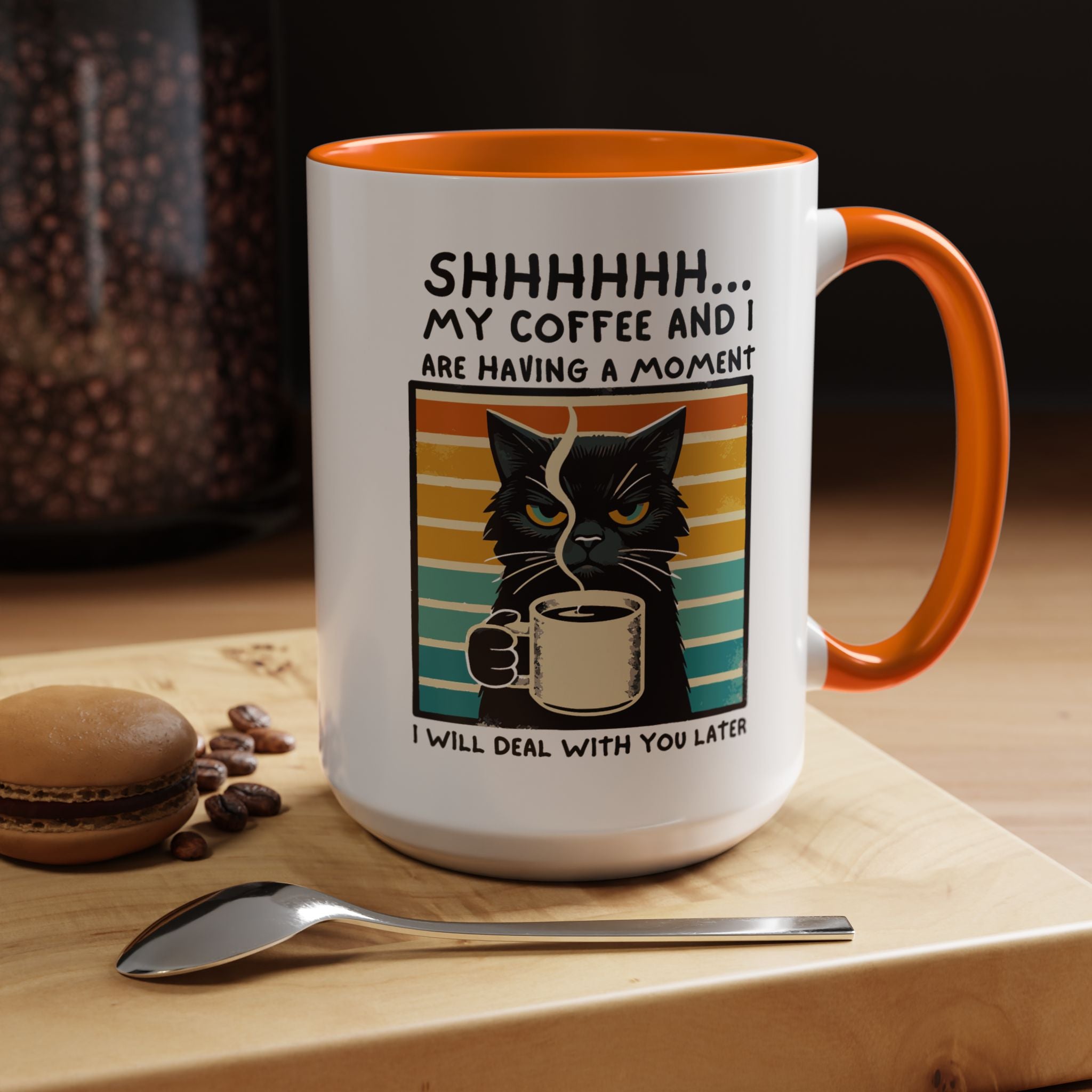 Funny Personalized Accent Coffee Mug