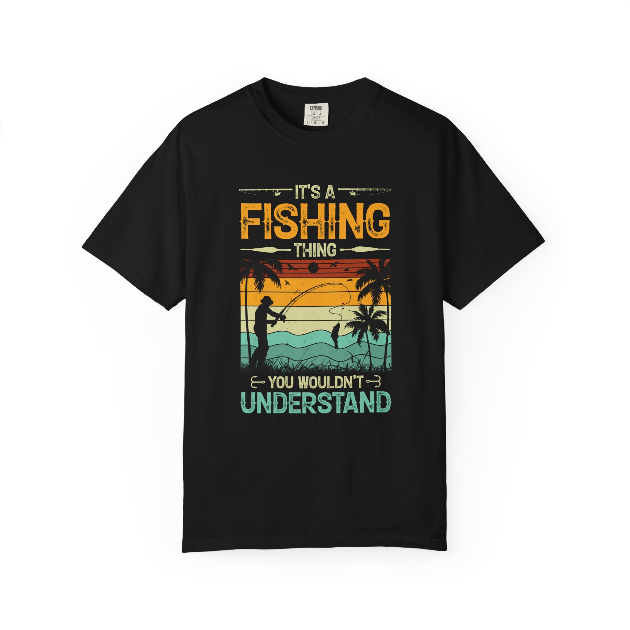 It's A Fishing Thing , You Wouldn't Understand, summer vibes T-Shirt Lifestyle Mockup | Nutty Designs