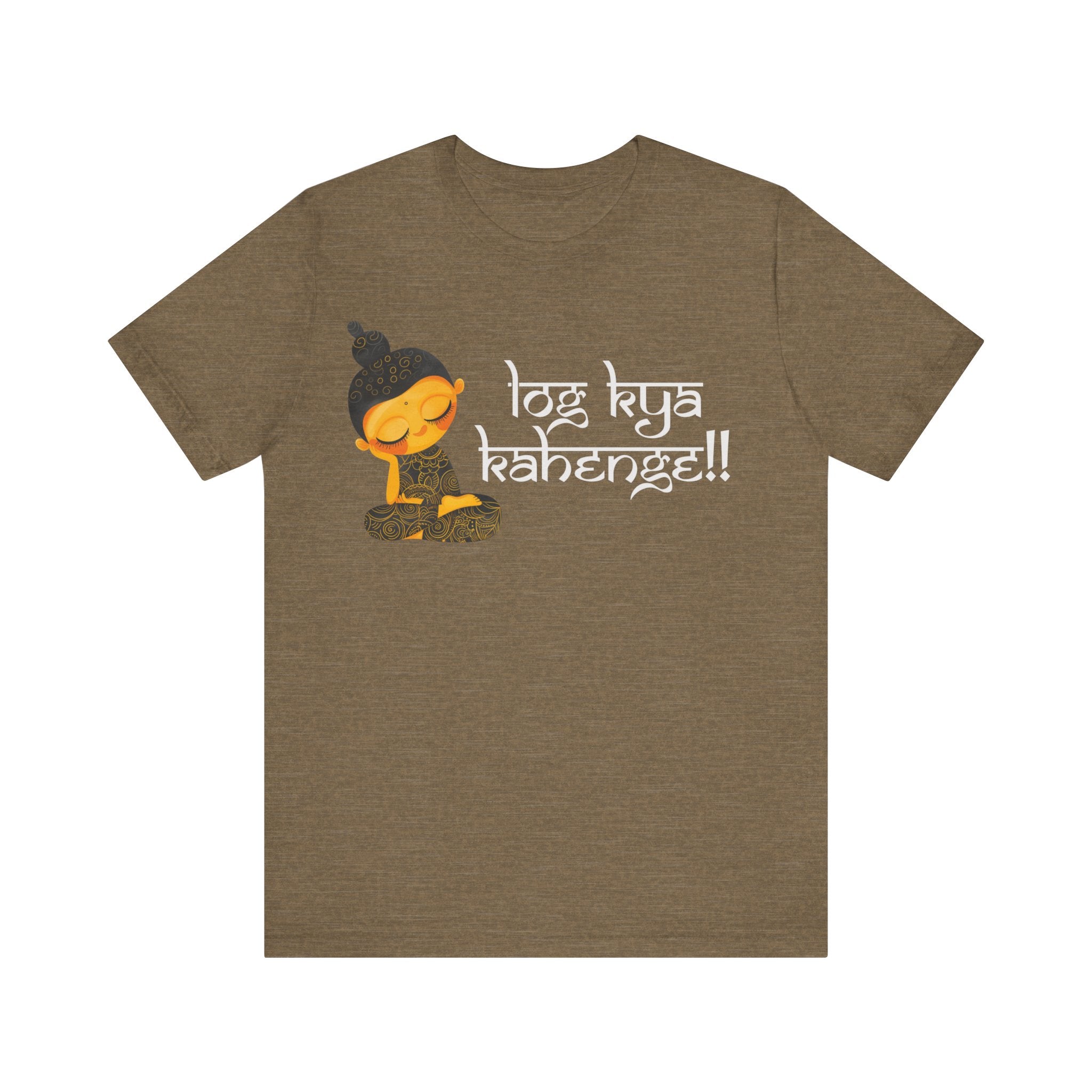 Log Kya Kehenge Desi Funny Tshirt/T-shirt Unisex Jersey  Tee