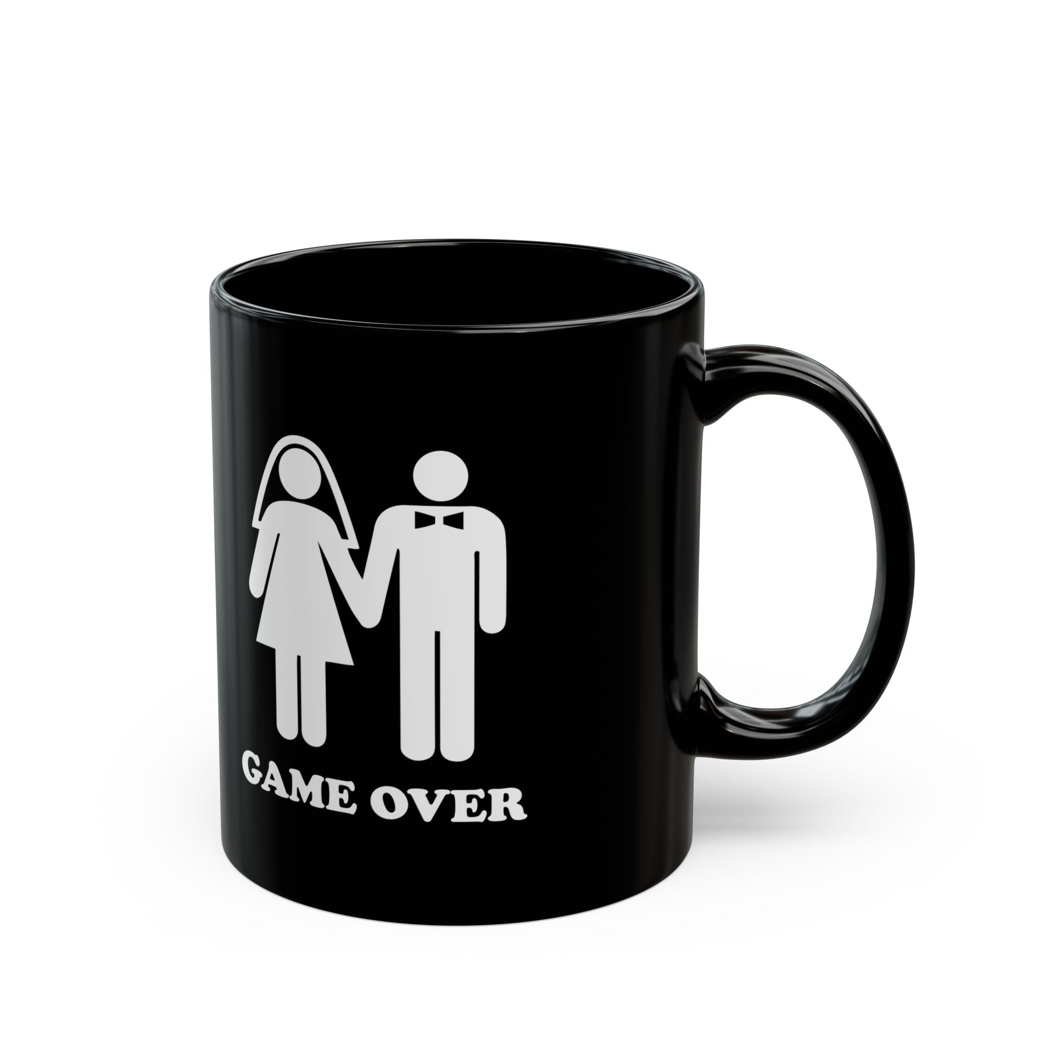Game Over | Funny Coffee Mug, Sarcastic Tea Cup, Unique Gift Idea