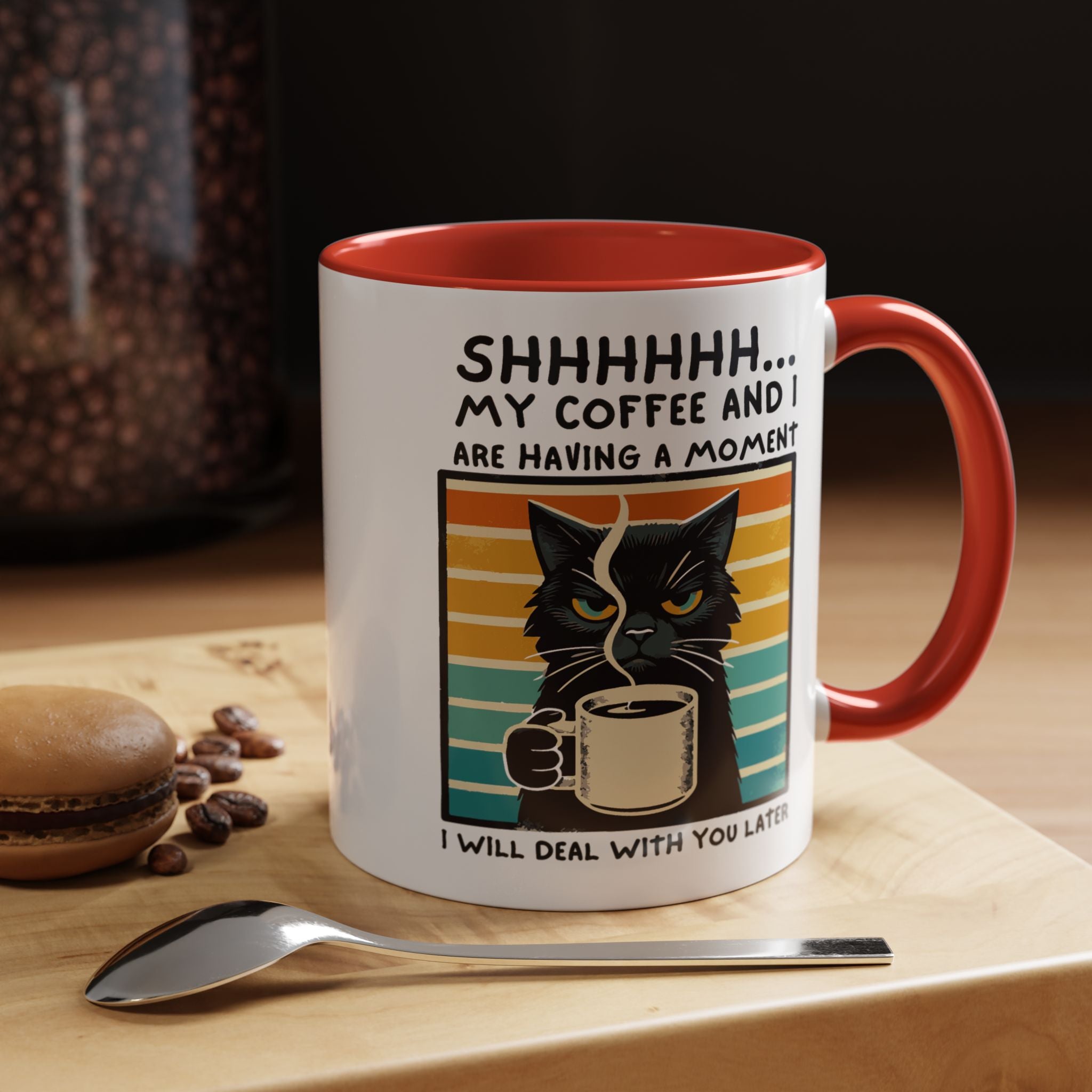 Funny Personalized Accent Coffee Mug