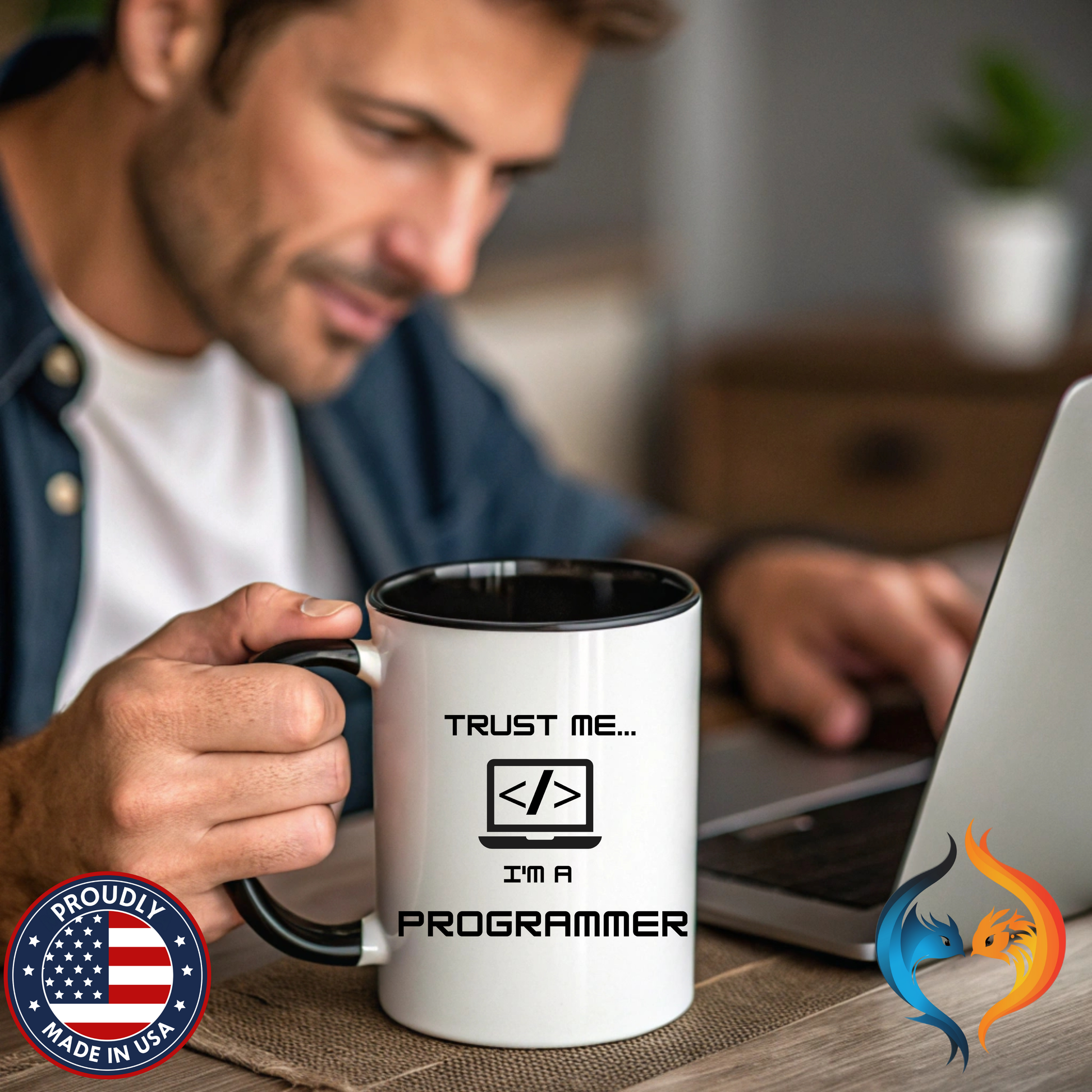 Trust Me I m a Programmer Mug Product Photo | Nutty Designs