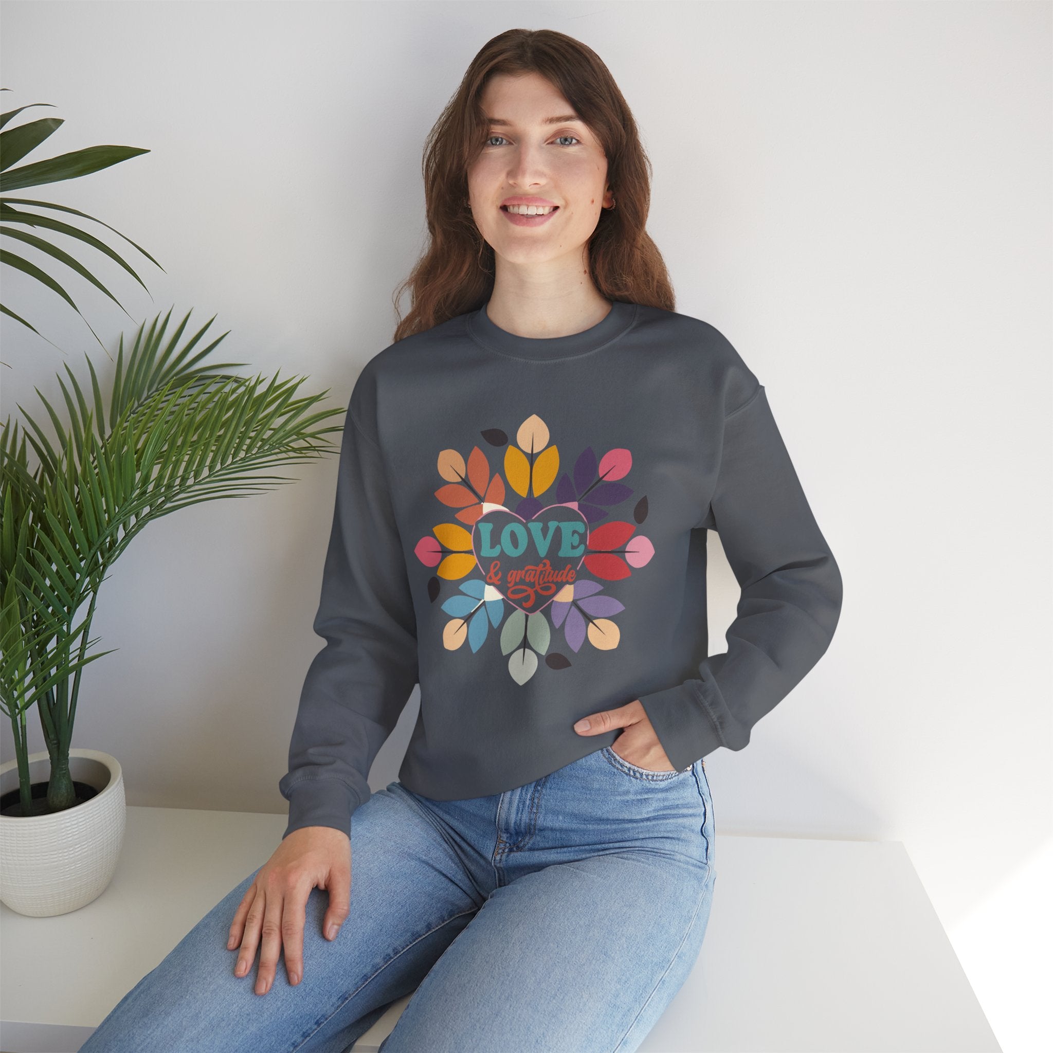 Love & Gratitude Thanksgiving Sweatshirt