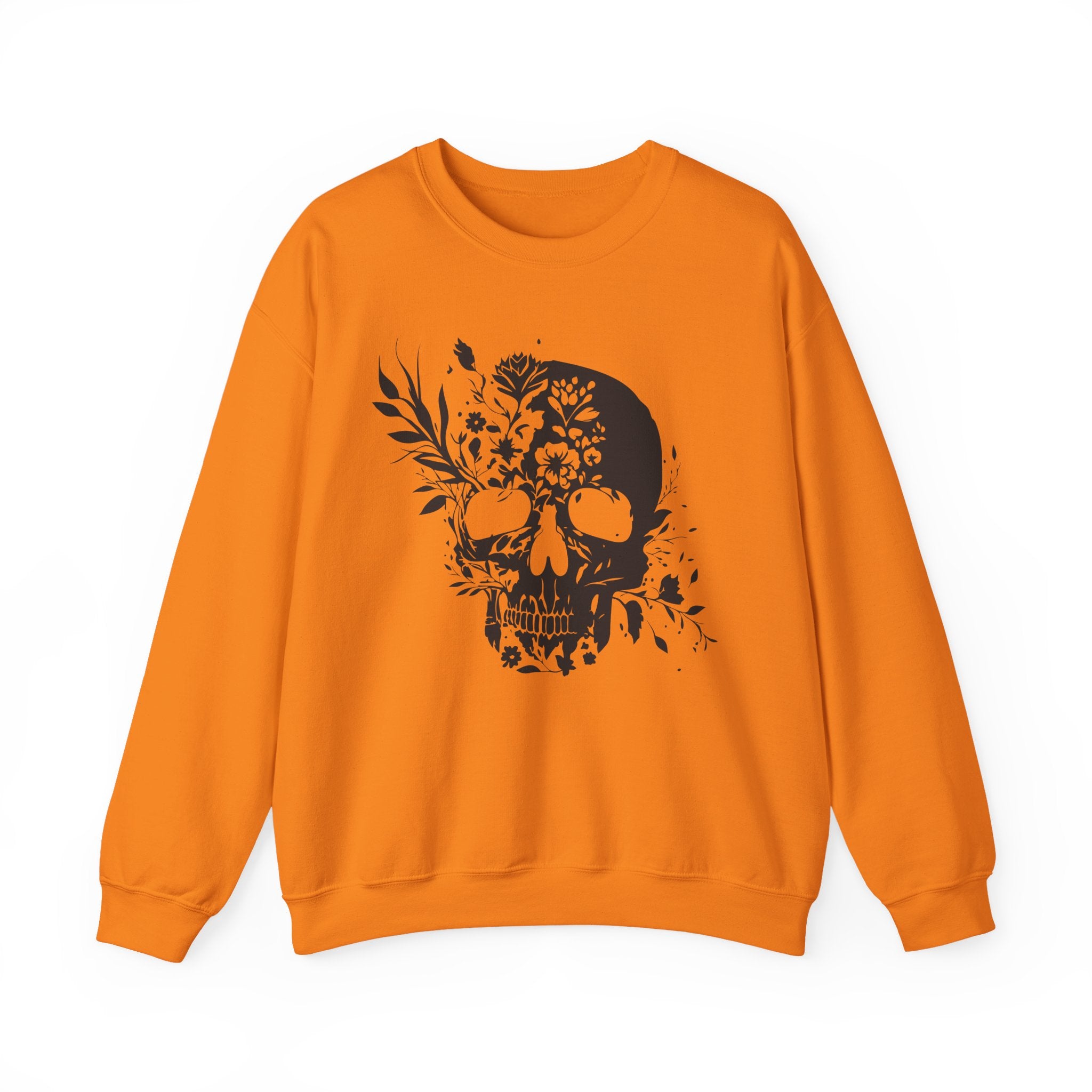 Skull Growing Flowers sweatshirt