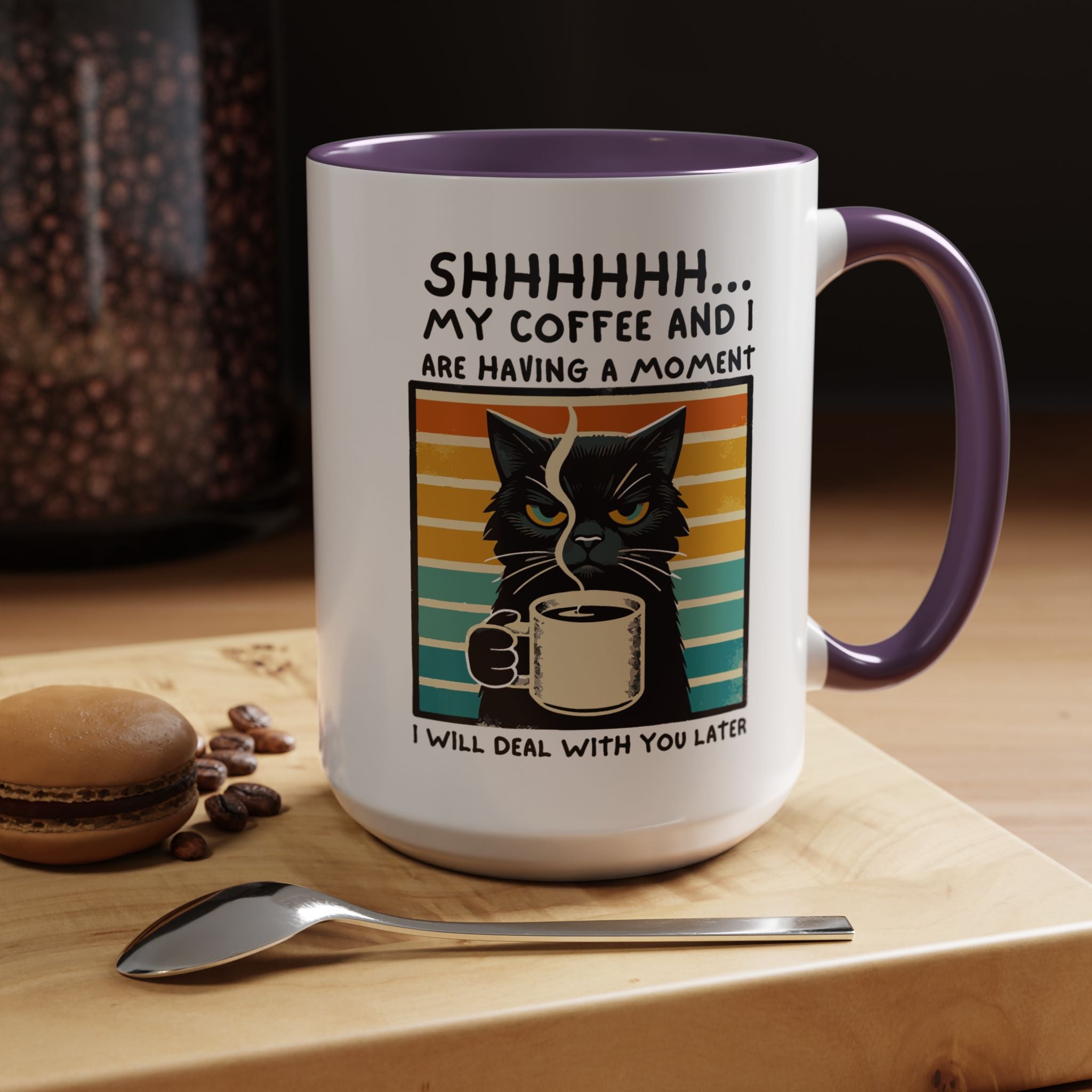 Funny Personalized Accent Coffee Mug