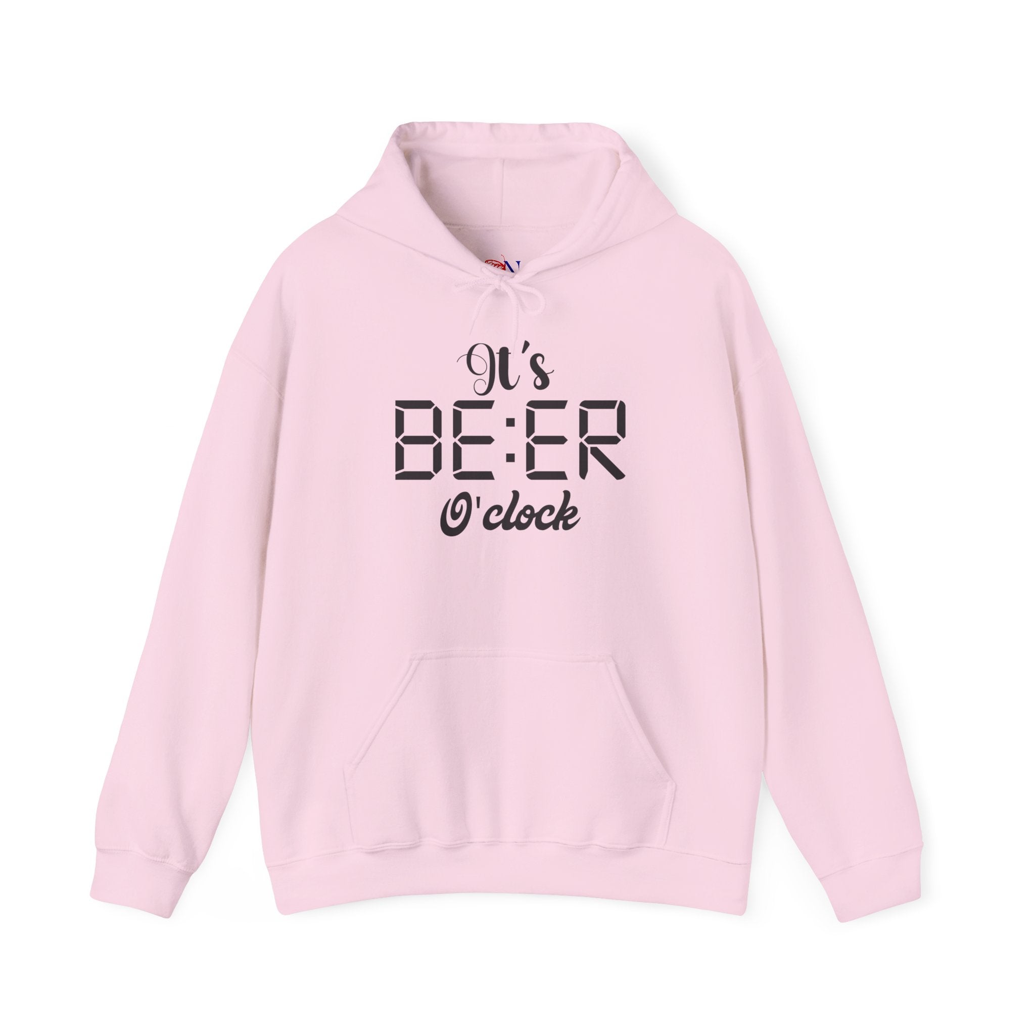 Beer O'Clock Hoodie - "It's Beer O'clock" Graphic Pullover