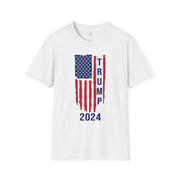 Trump Flag T-shirt US Presidential Election 2024 Shirt Donald Trump Republican Shirt USA Flag T-shirt unisex Shirt