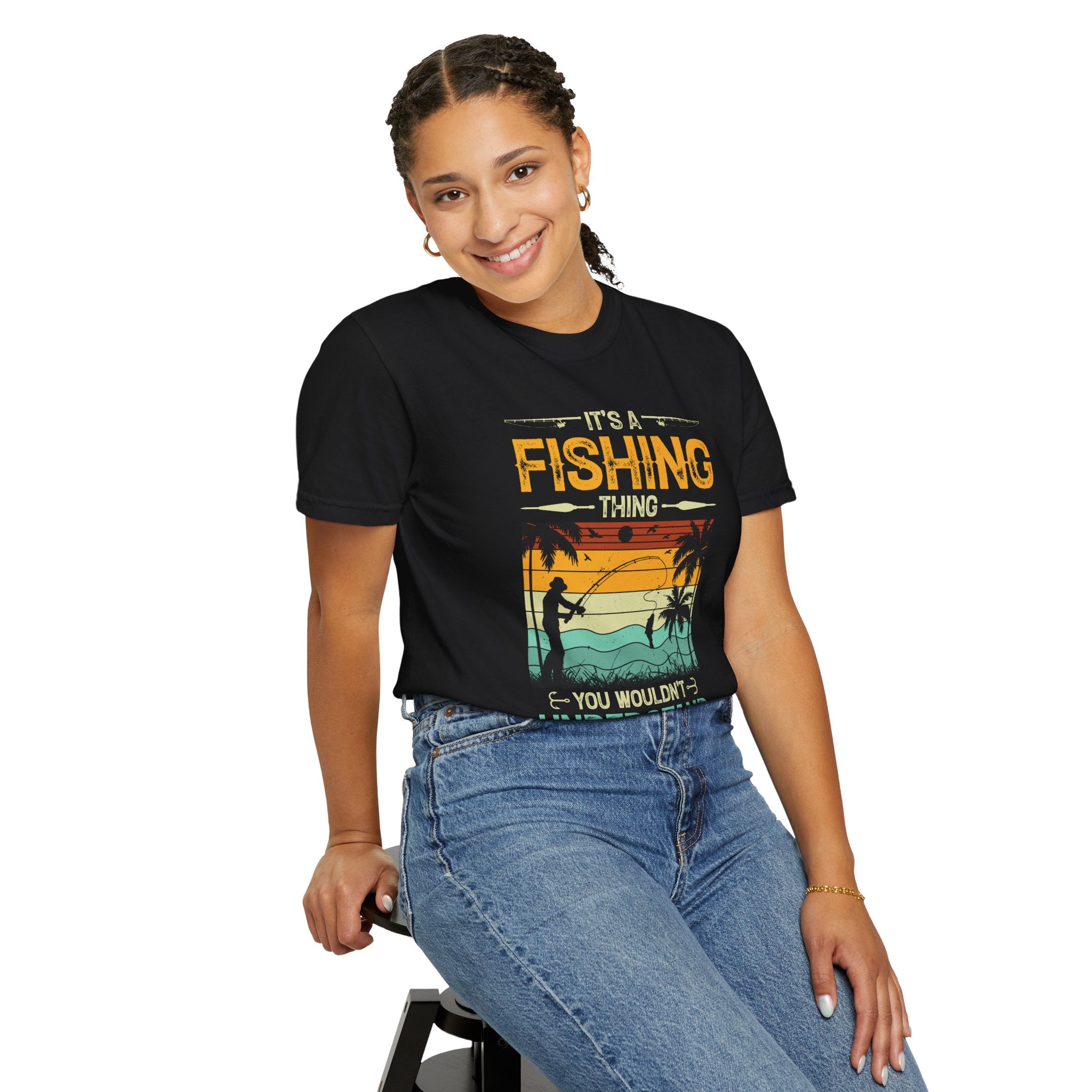 It's A Fishing Thing , You Wouldn't Understand, summer vibes T-Shirt Product Photo | Nutty Designs