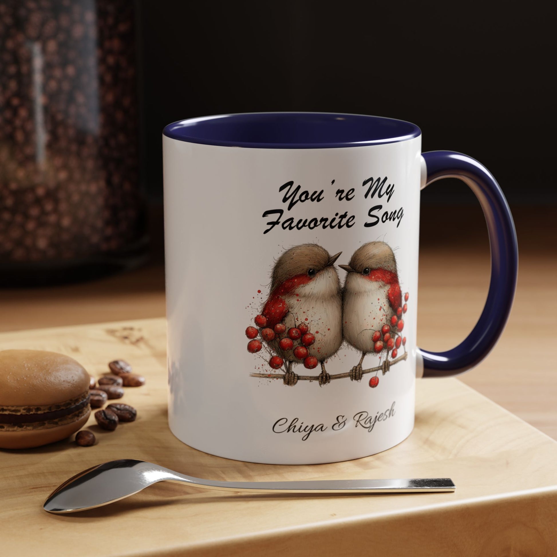 You Are My Favorite Song Robin Couple , Valentine's Day Love Mug Lifestyle Mockup | Nutty Designs