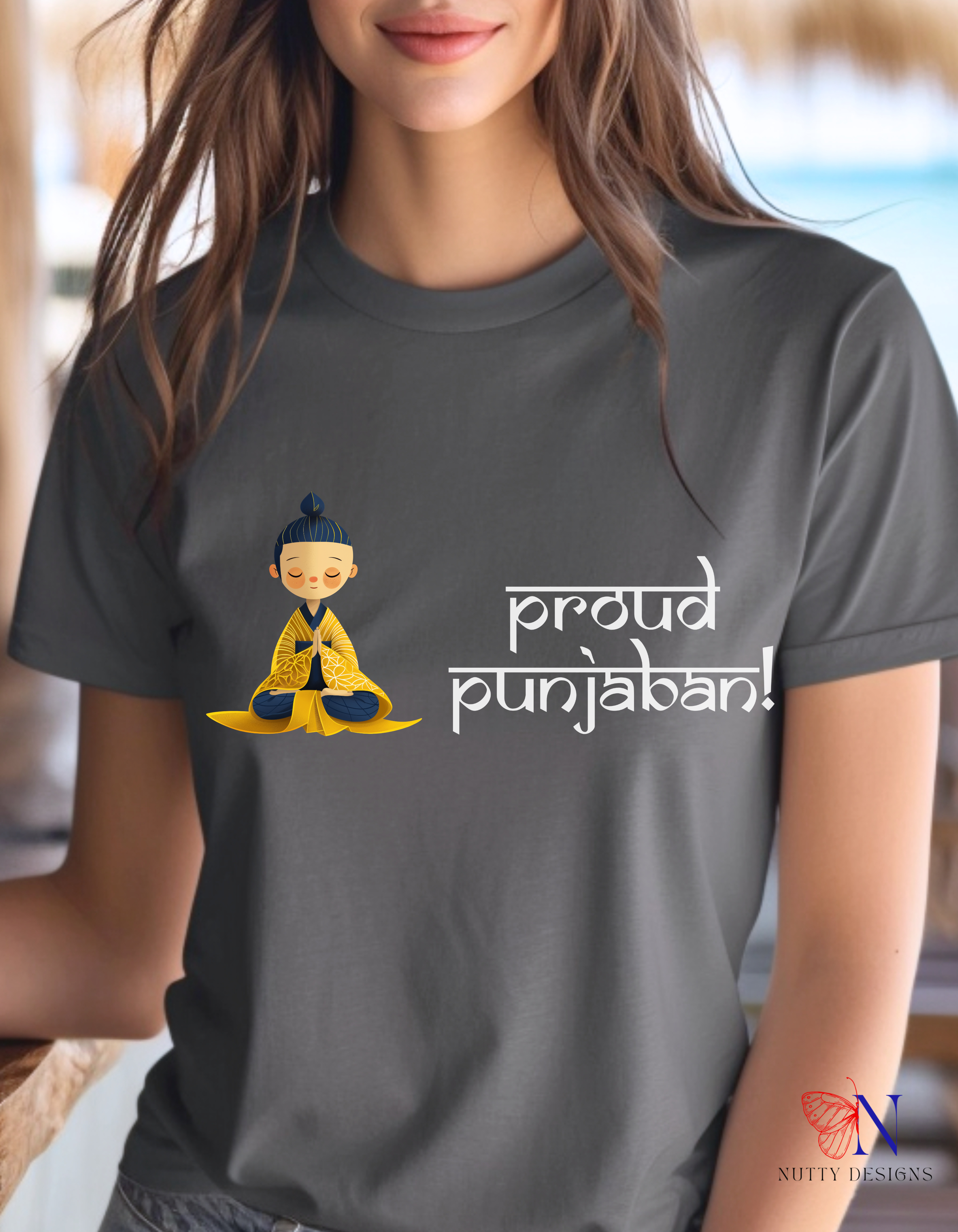 Proud Punjaban / T-Shirt Lifestyle Mockup | Nutty Designs