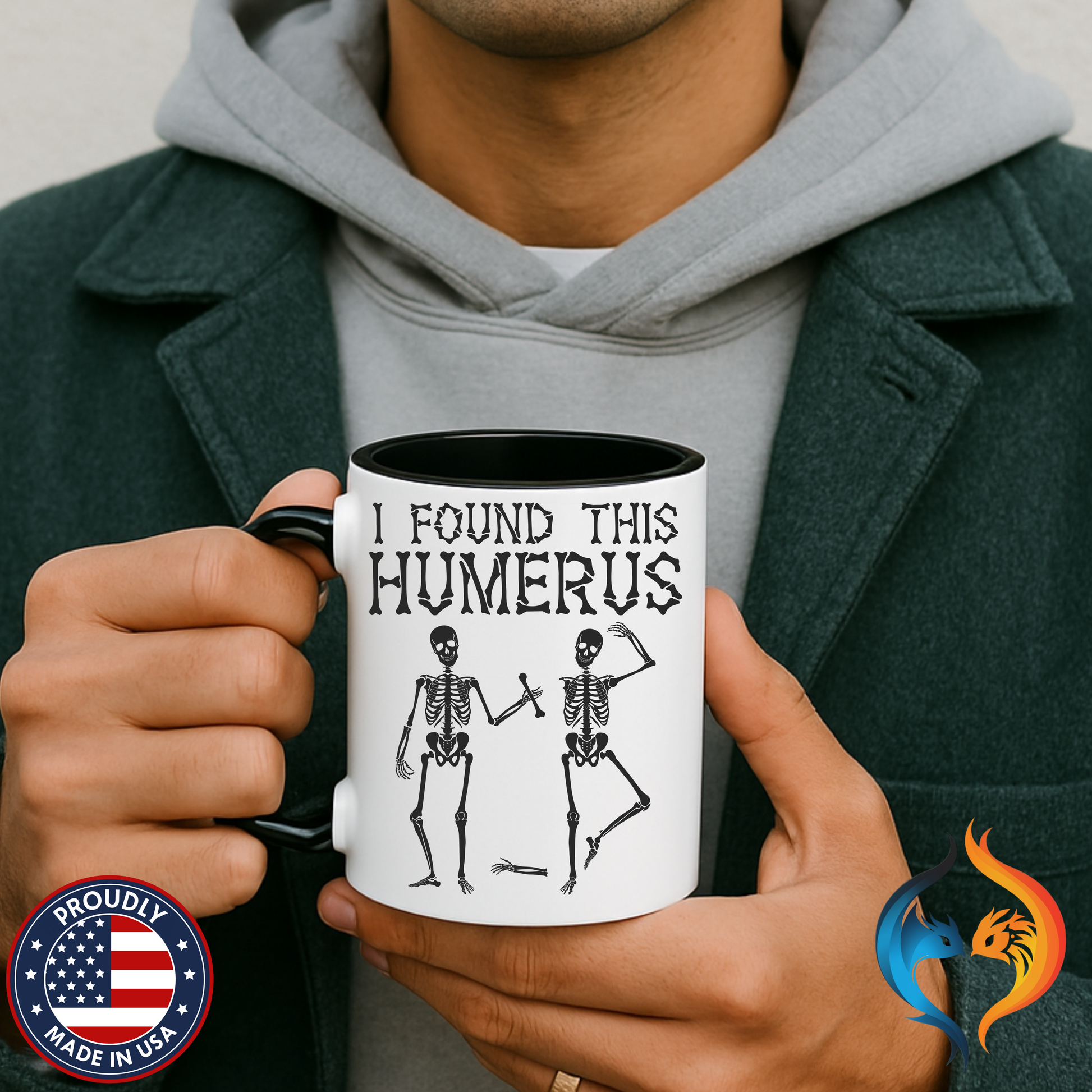 I Found This Humerus Mug Lifestyle Mockup | Nutty Designs