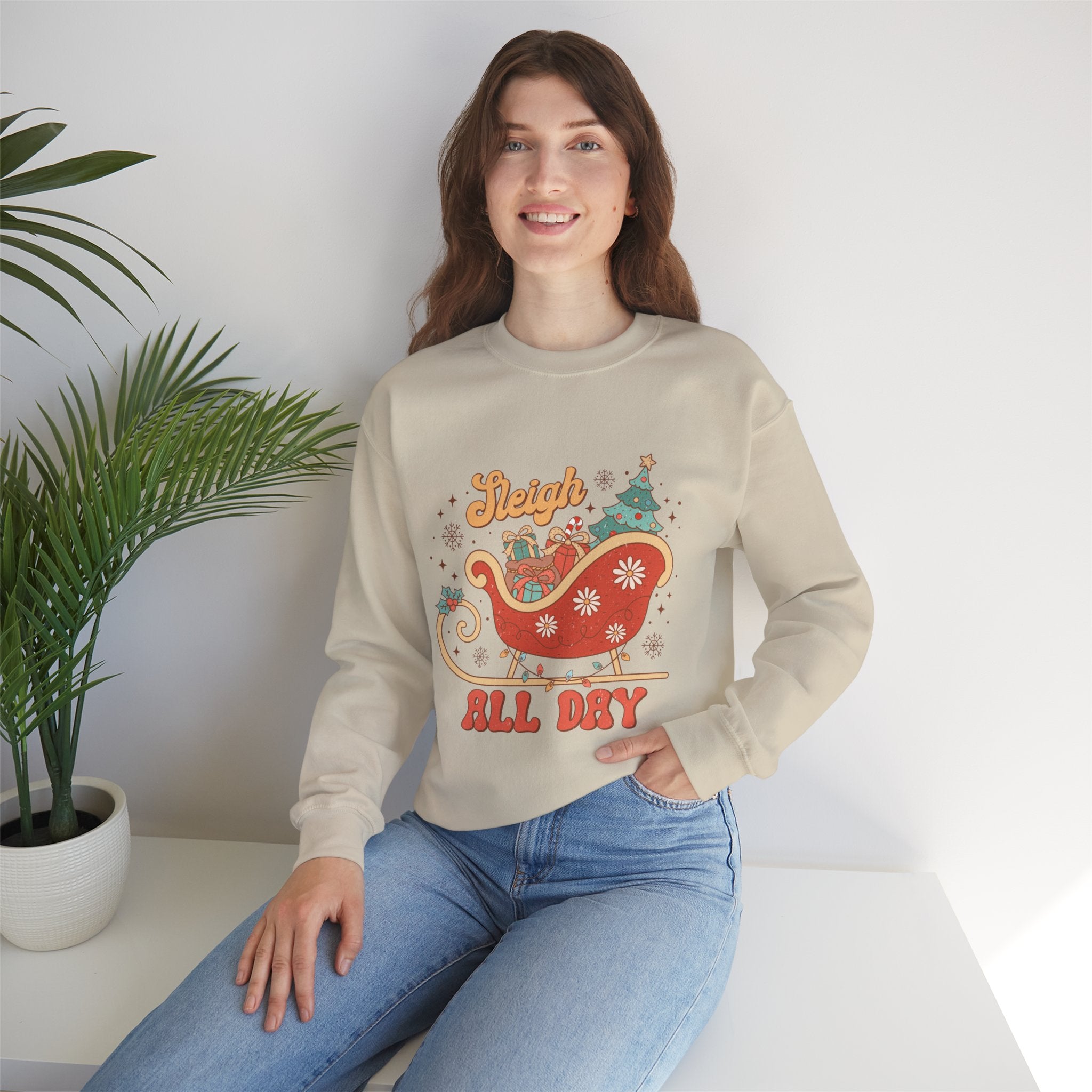 Sleigh All Day Crewneck Sweatshirt