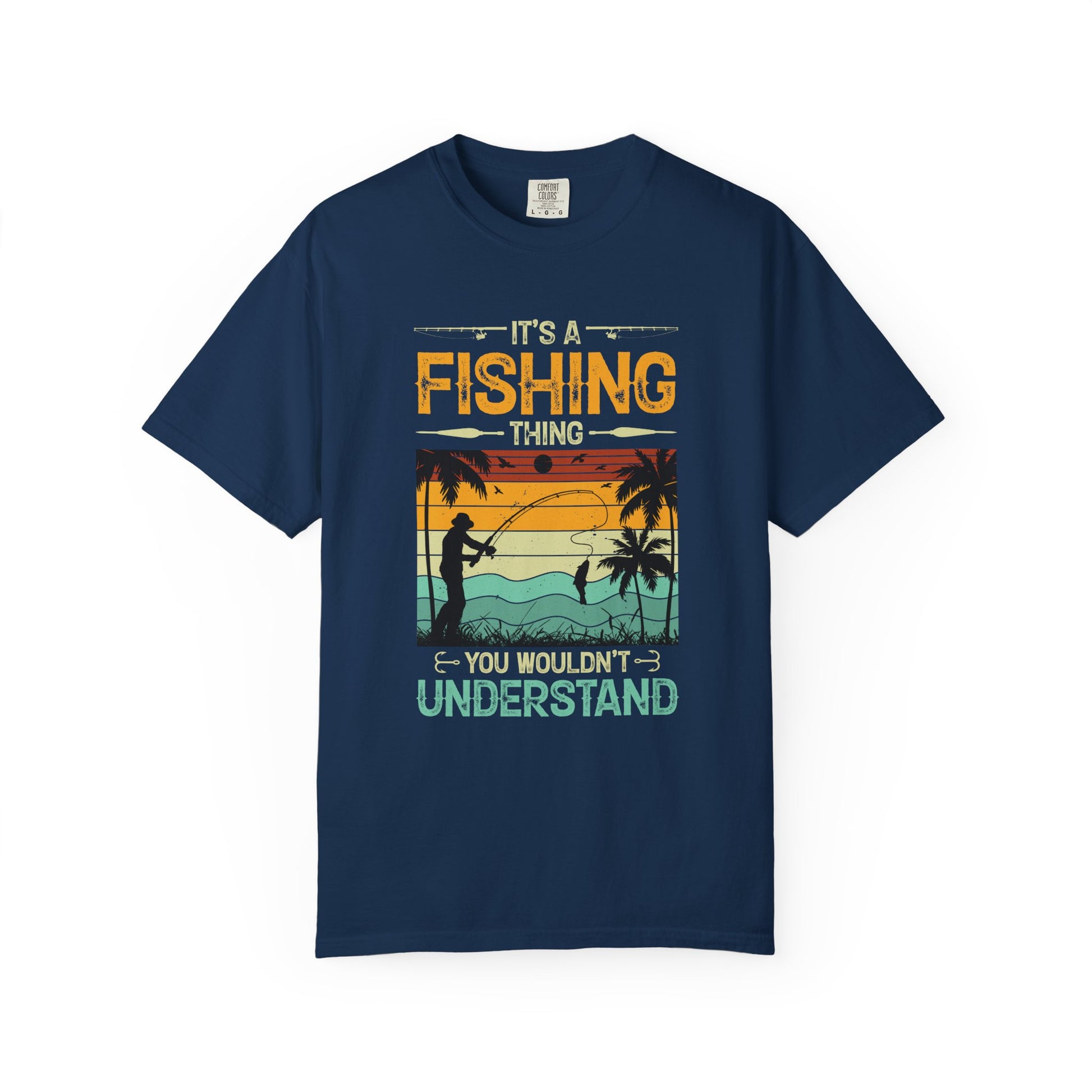 It's A Fishing Thing , You Wouldn't Understand, summer vibes T-Shirt Lifestyle Mockup | Nutty Designs