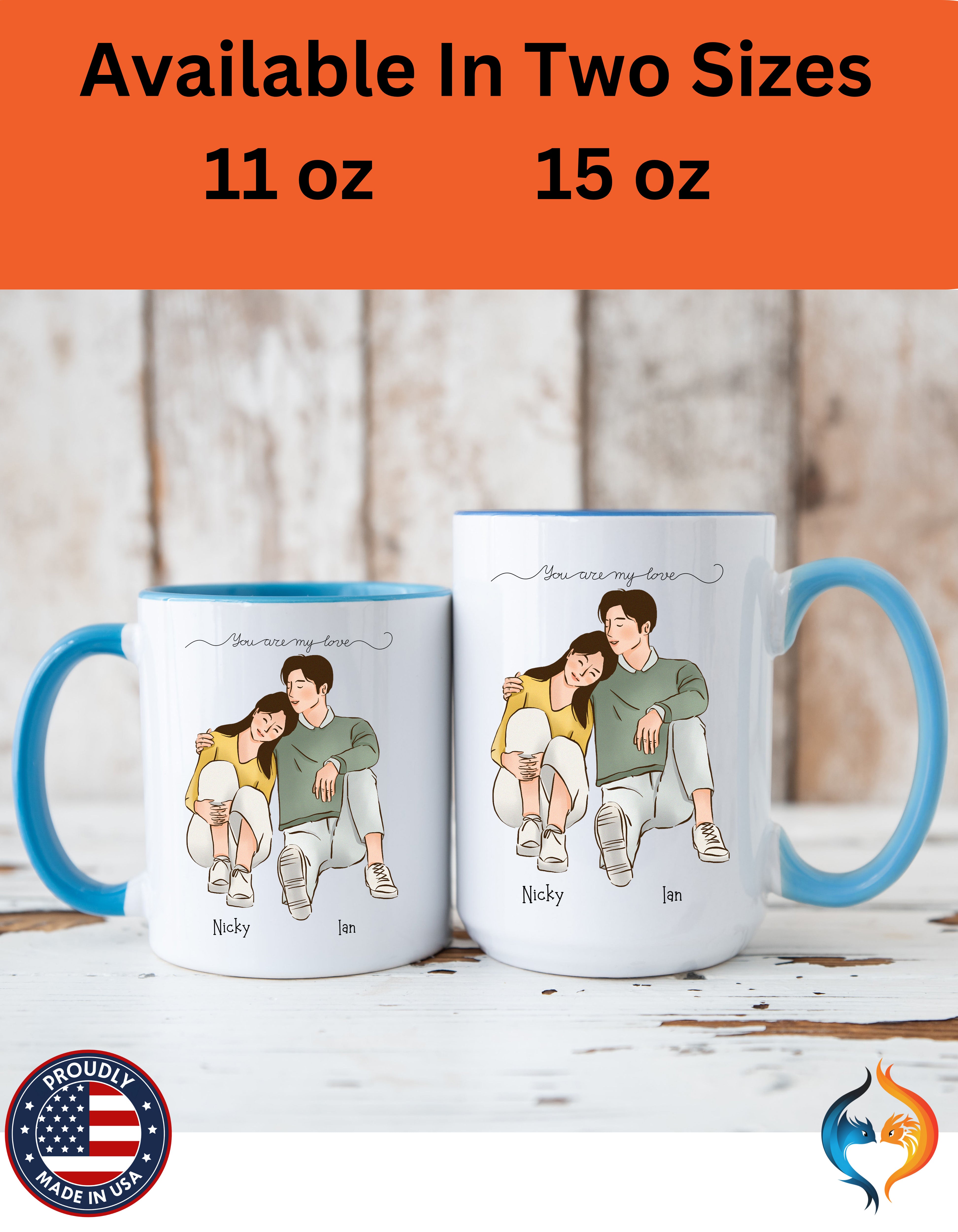 You Are My Love Romantic , Anniversary Mug Product Photo | Nutty Designs