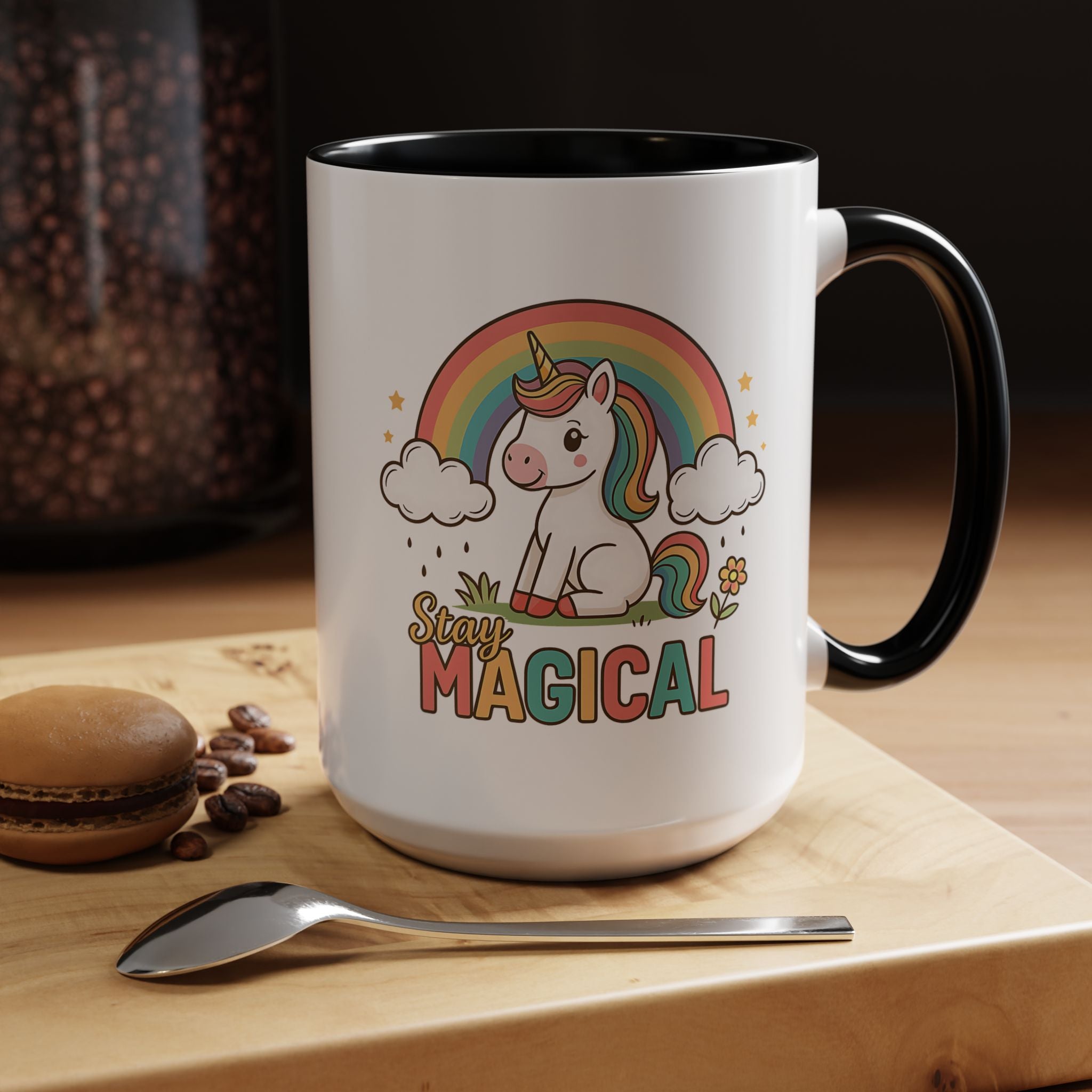 Stay Magical | Funny Coffee Mug, Sarcastic Tea Cup, Unique Gift Idea