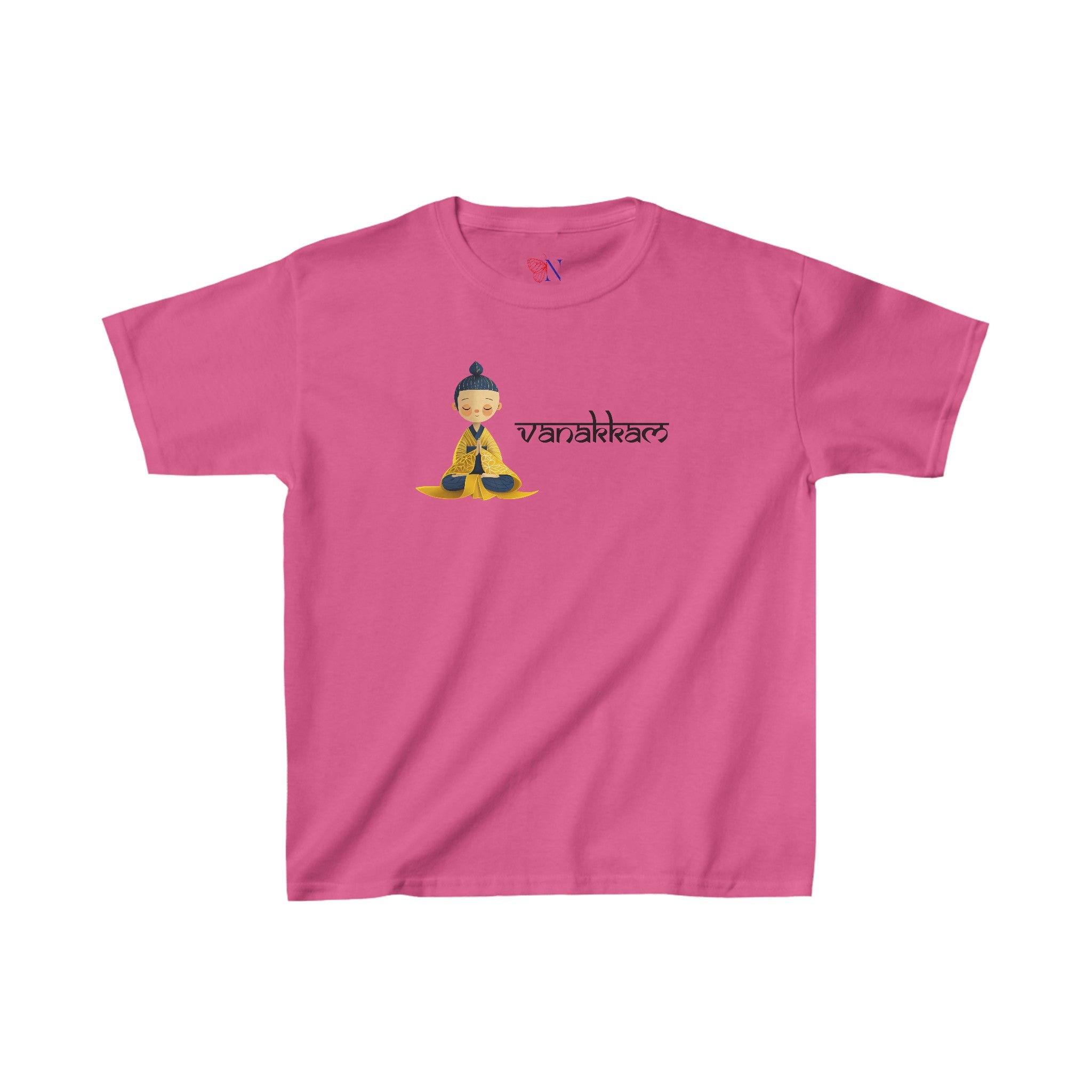 Vanakkam Kids Heavy Cotton Tee