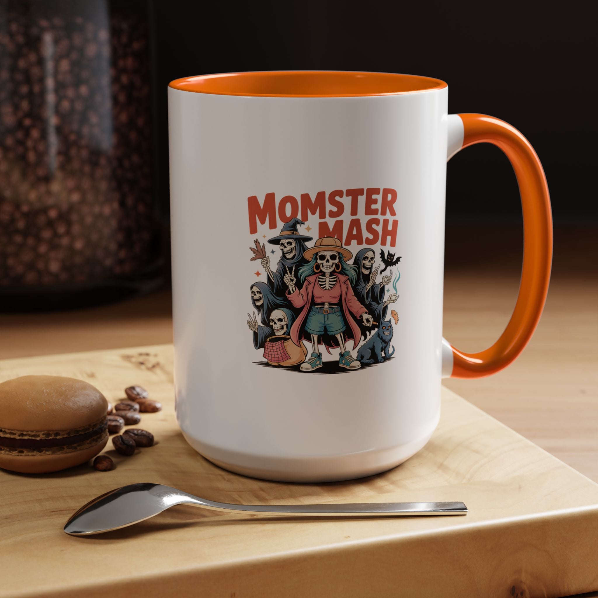 Momster Mash | Funny Coffee Mug, Sarcastic Tea Cup, Unique Gift Idea