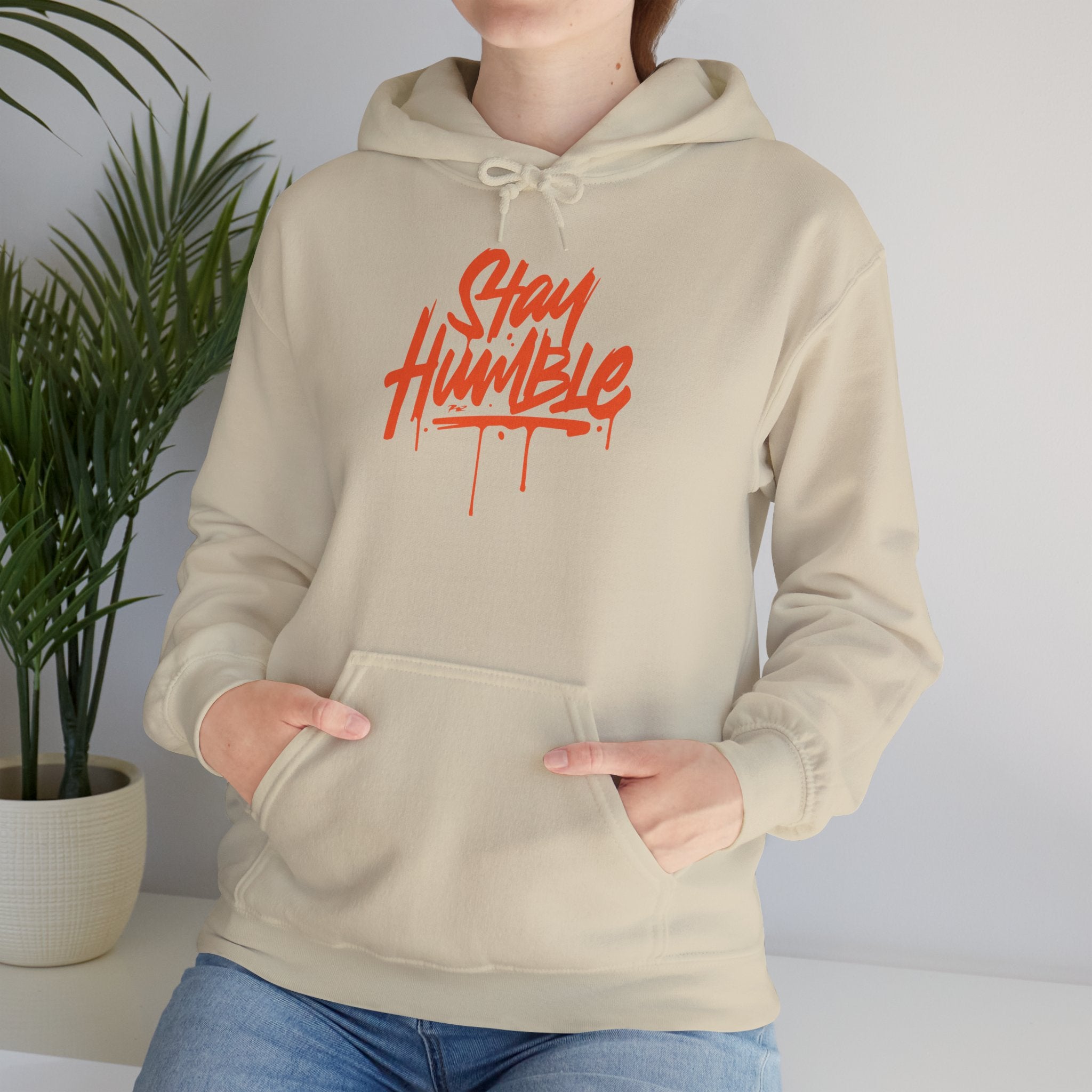 Stay Humble Hoodie — Graffiti Script Pullover