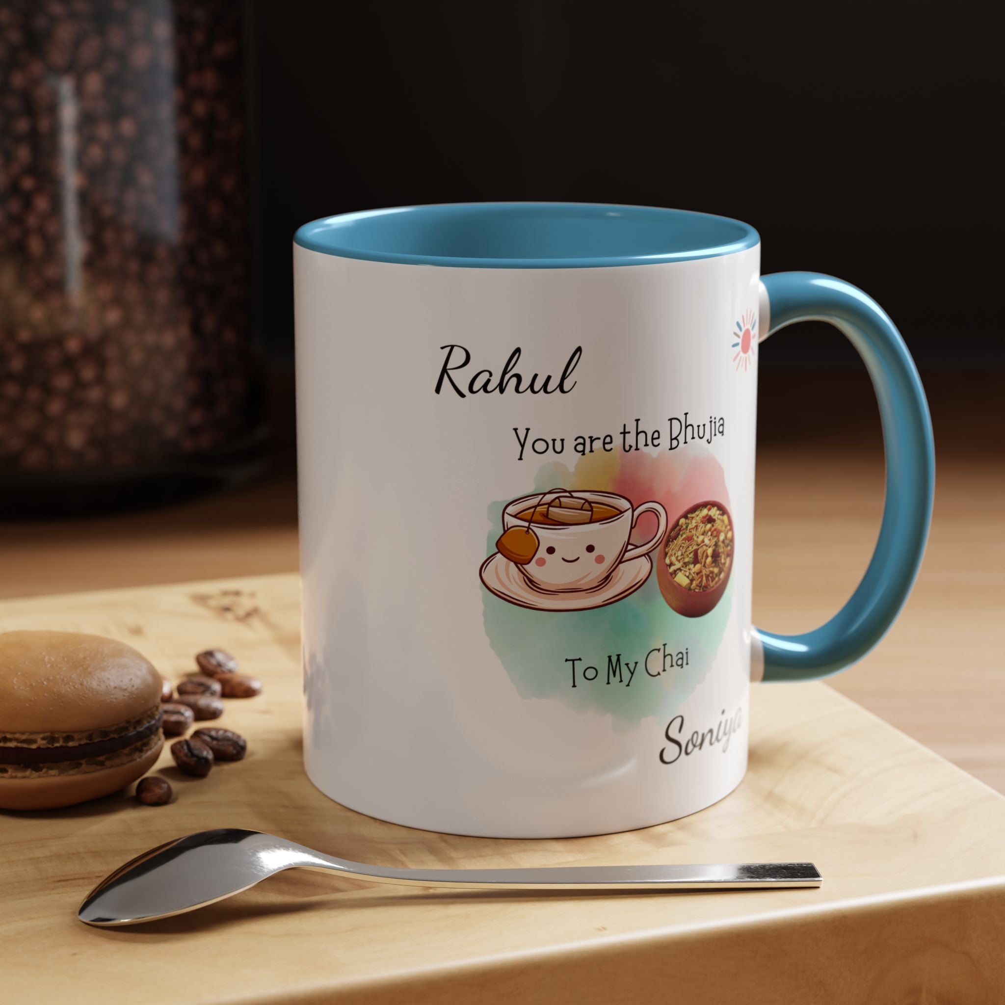 You Are Bujiya To My Chai Mug Lifestyle Mockup | Nutty Designs