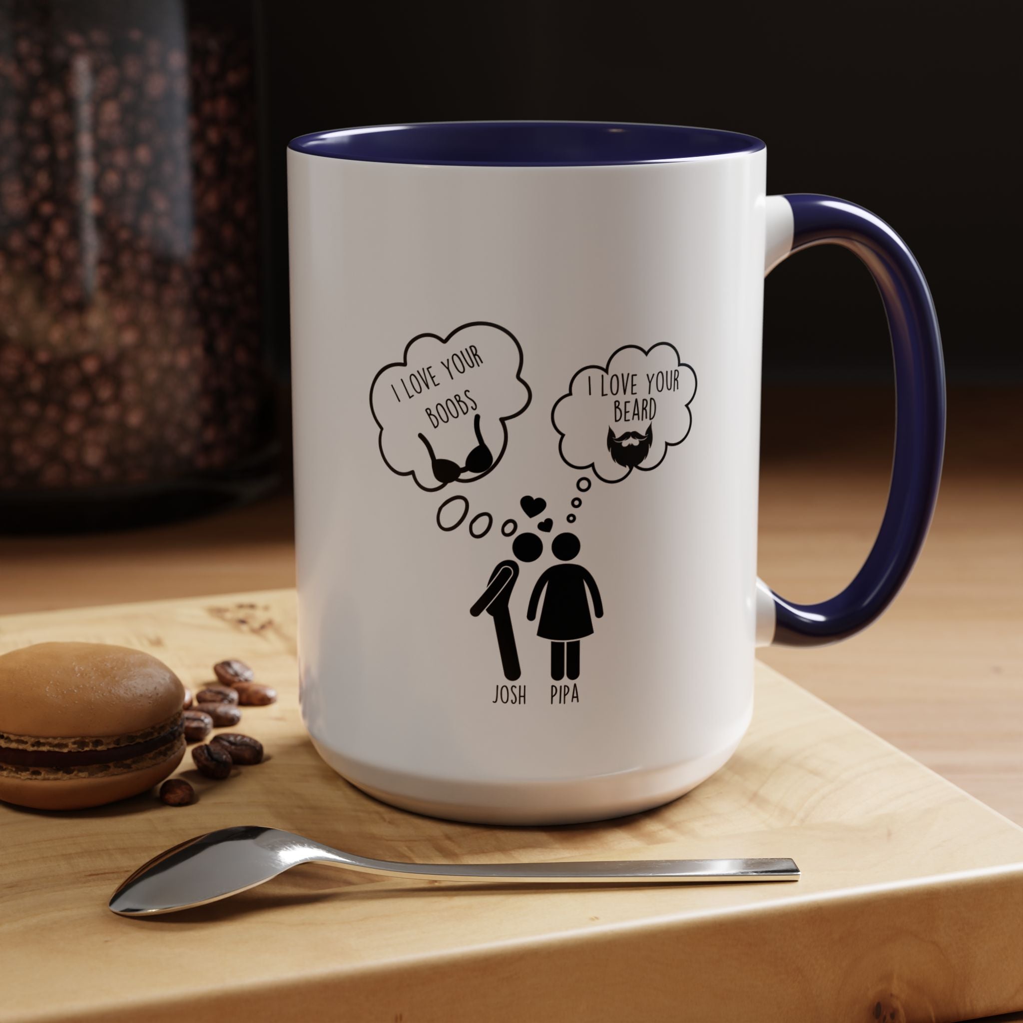 Love Your Beard | Funny Coffee Mug, Sarcastic Tea Cup, Unique Gift Idea