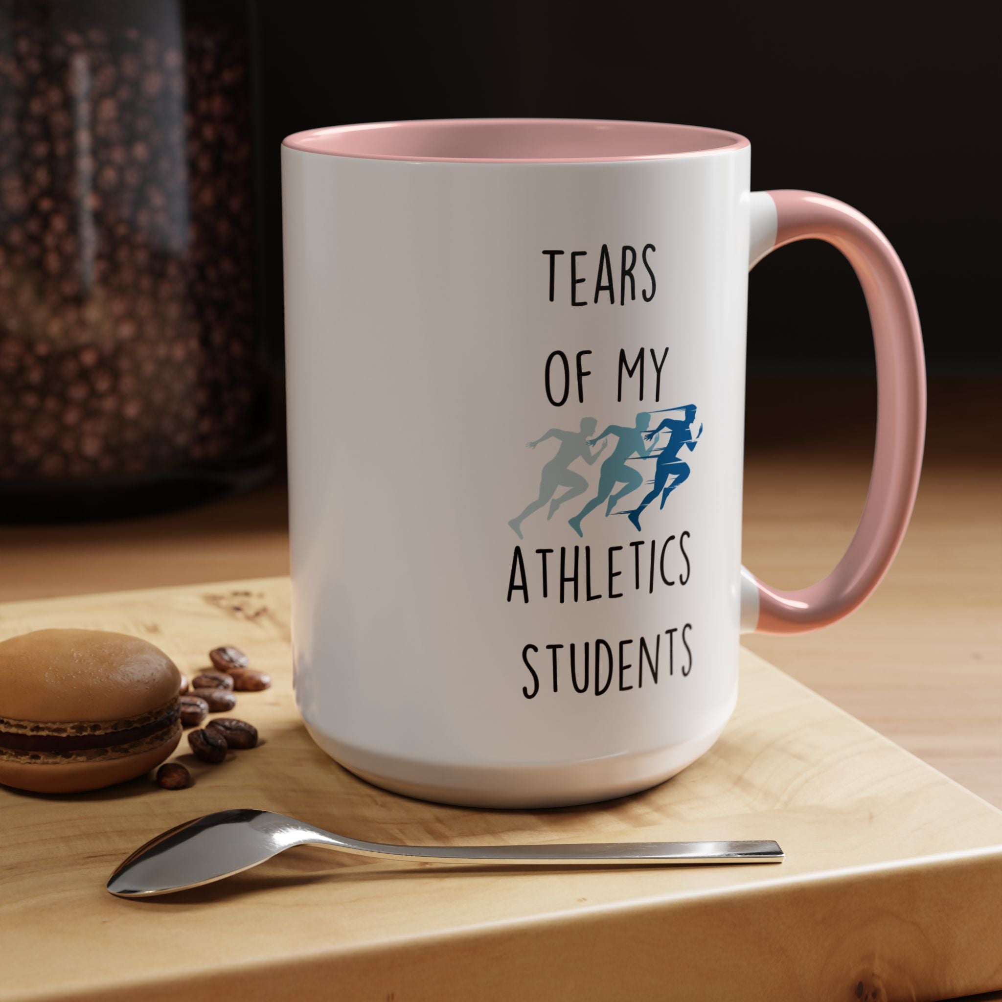 Funny Coffee Mug, Personalized Mug, Tears Of My Athletics Students, Accent Cup (11, 15oz), Sarcastic Mug,  Tea Coffee Cup, Gift Under 20