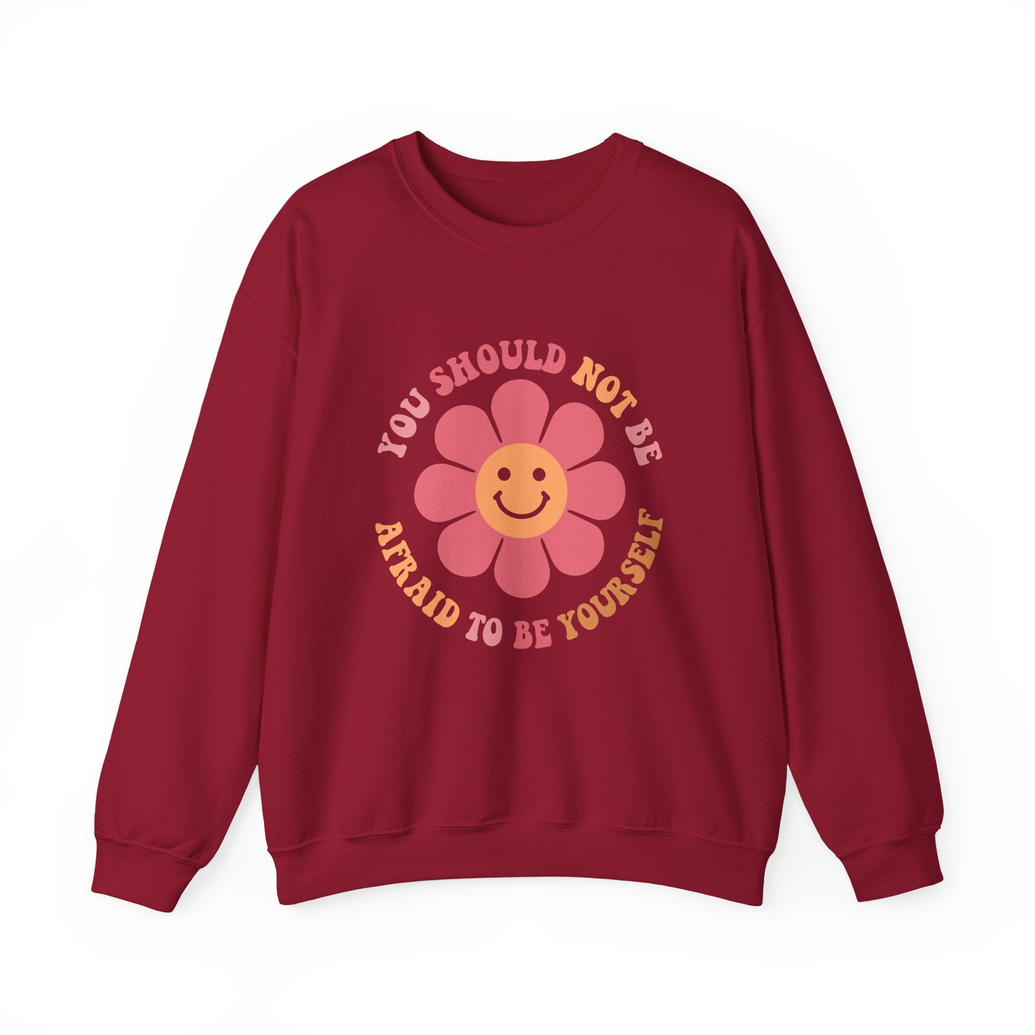 Unisex Heavy Blend Crewneck Sweatshirt,  Positive Affirmation Fall Autumn Sweater,