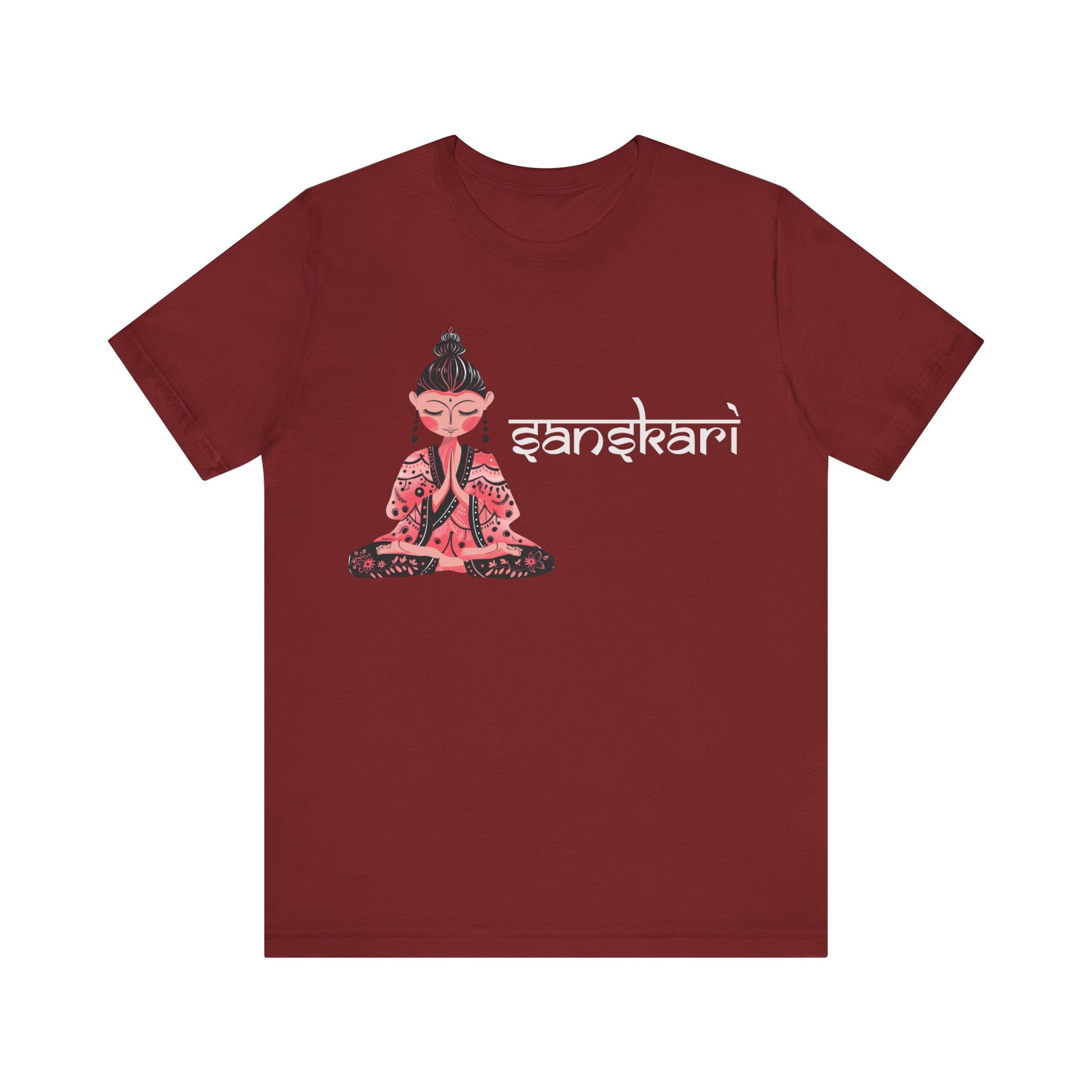 Sanskari Desi Funny Tshirt/T-shirt Unisex Jersey  Tee