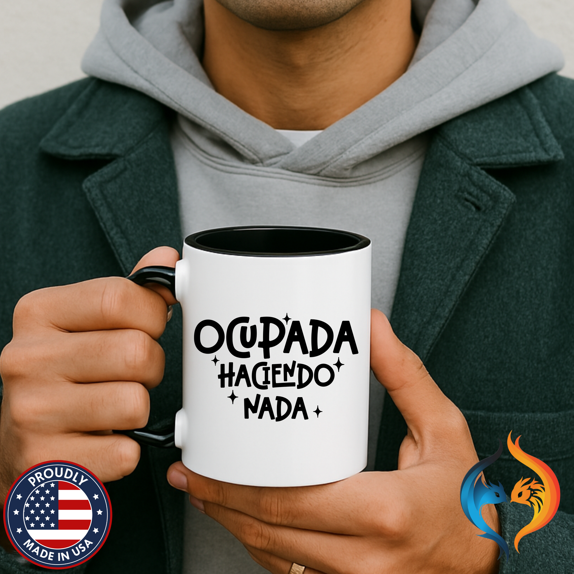 Ocupada Haciendo Nada Mug Product Photo | Nutty Designs