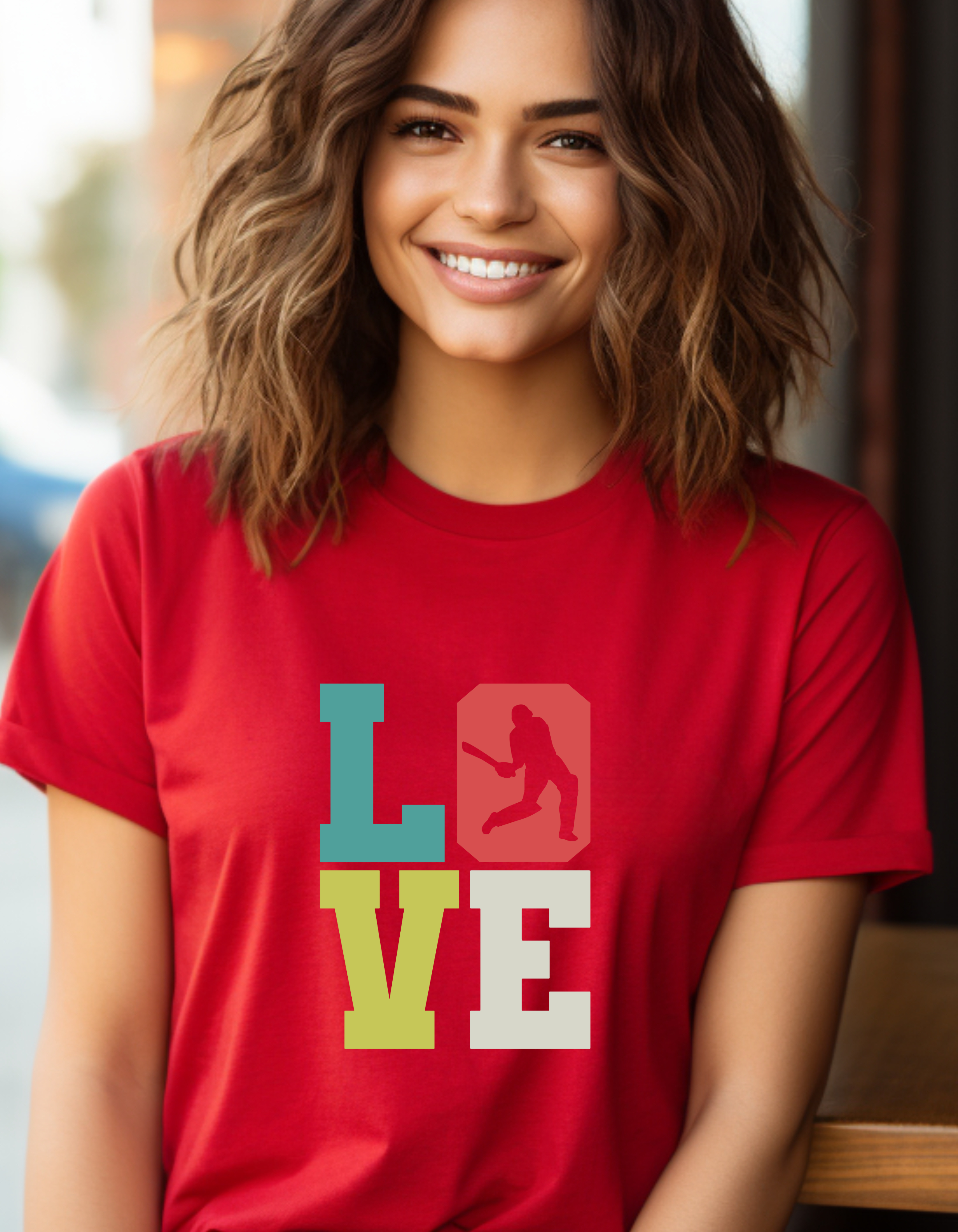 Love Cricket Unique Desi fashion cricket lover gift tshirt, IPL/T20 world cup tees unisex Jersey Short Sleeve Tee