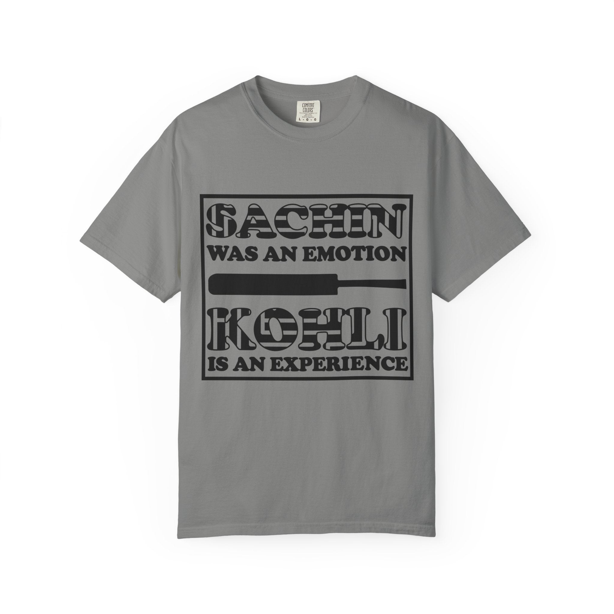 Sachin Was An Emotion, Kholi Is An Experience, unique Desi funny Cricket lover gift tshirt, IPL/T20 world cup tees Unisex T-shirt
