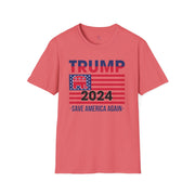 Trump GOP 2024 Save America Again, MAGA Supporter Gift Tshirt, GOP Presidential Election 2024, Trump Vance, Patriotic Tee,  American Pride