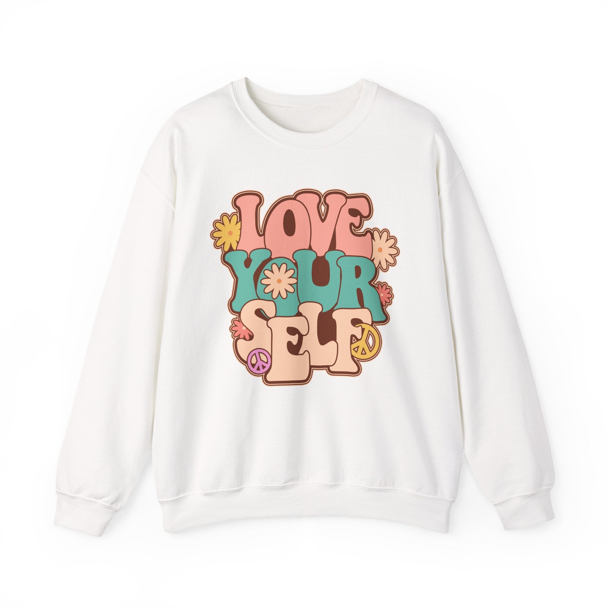 Retro Love Yourself sweatshirt