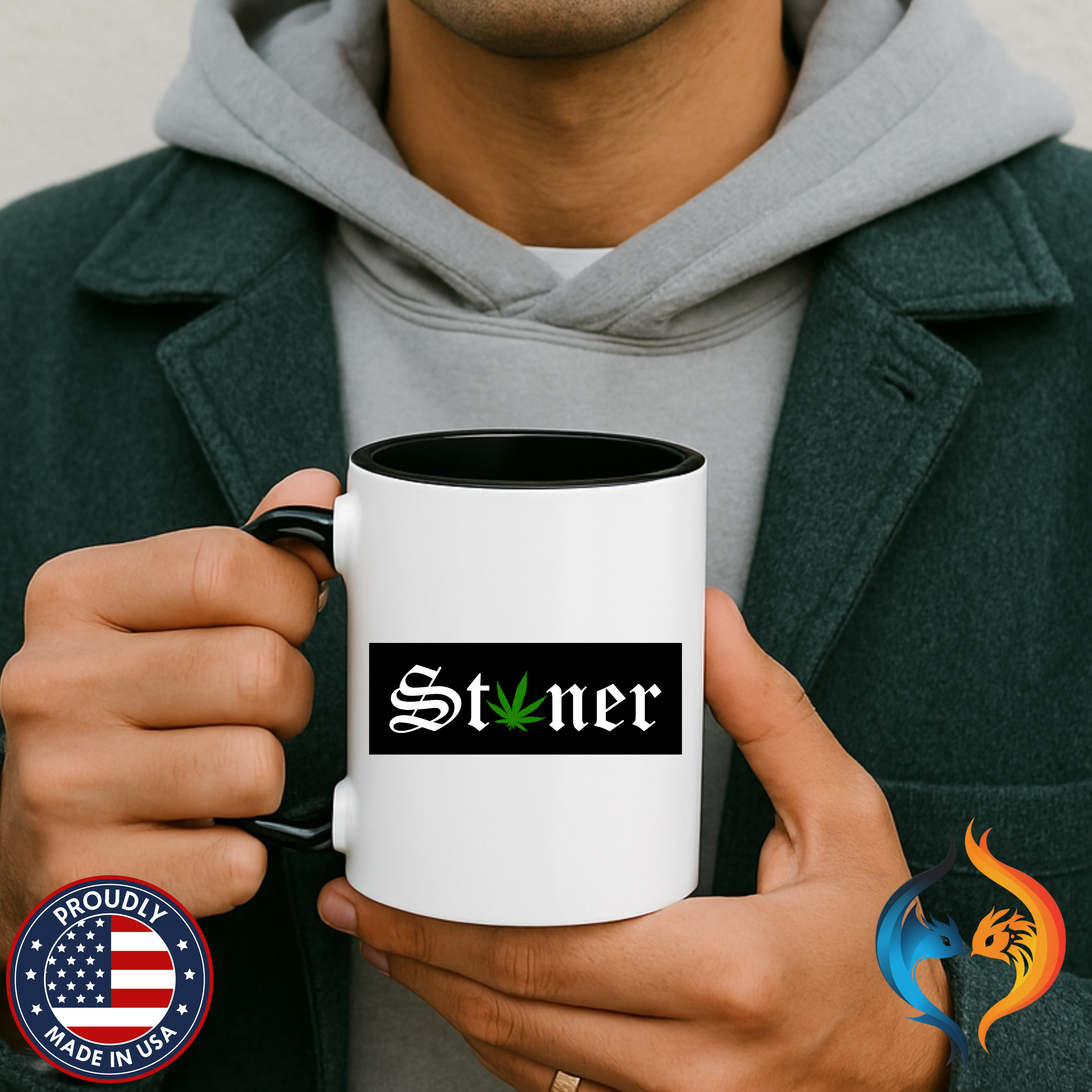 stoner Mug Lifestyle Mockup | Nutty Designs
